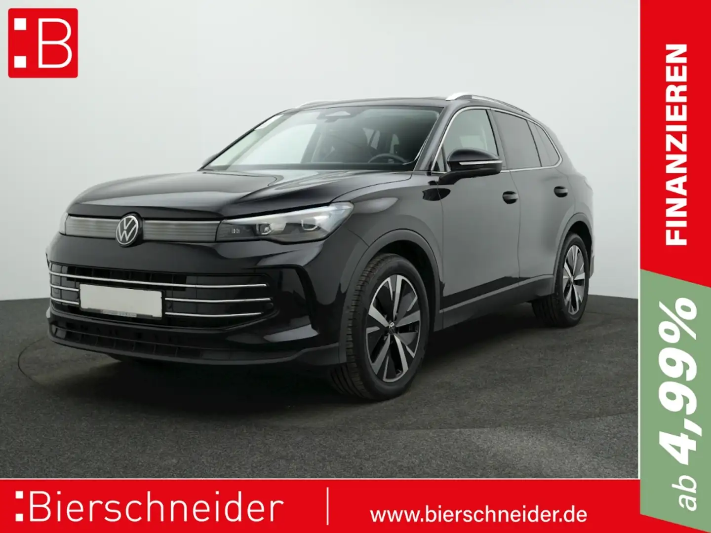Volkswagen Tiguan 1.5 eTSI DSG Elegance AHK PANO NAVI ALU19 Schwarz - 1
