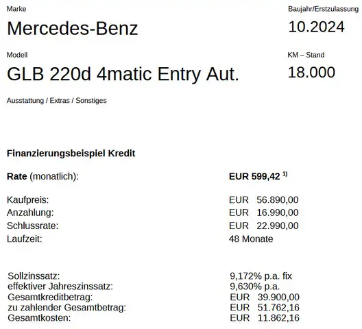 Mercedes-Benz GLC 220 d 4MATIC Aut. Ansicht 18