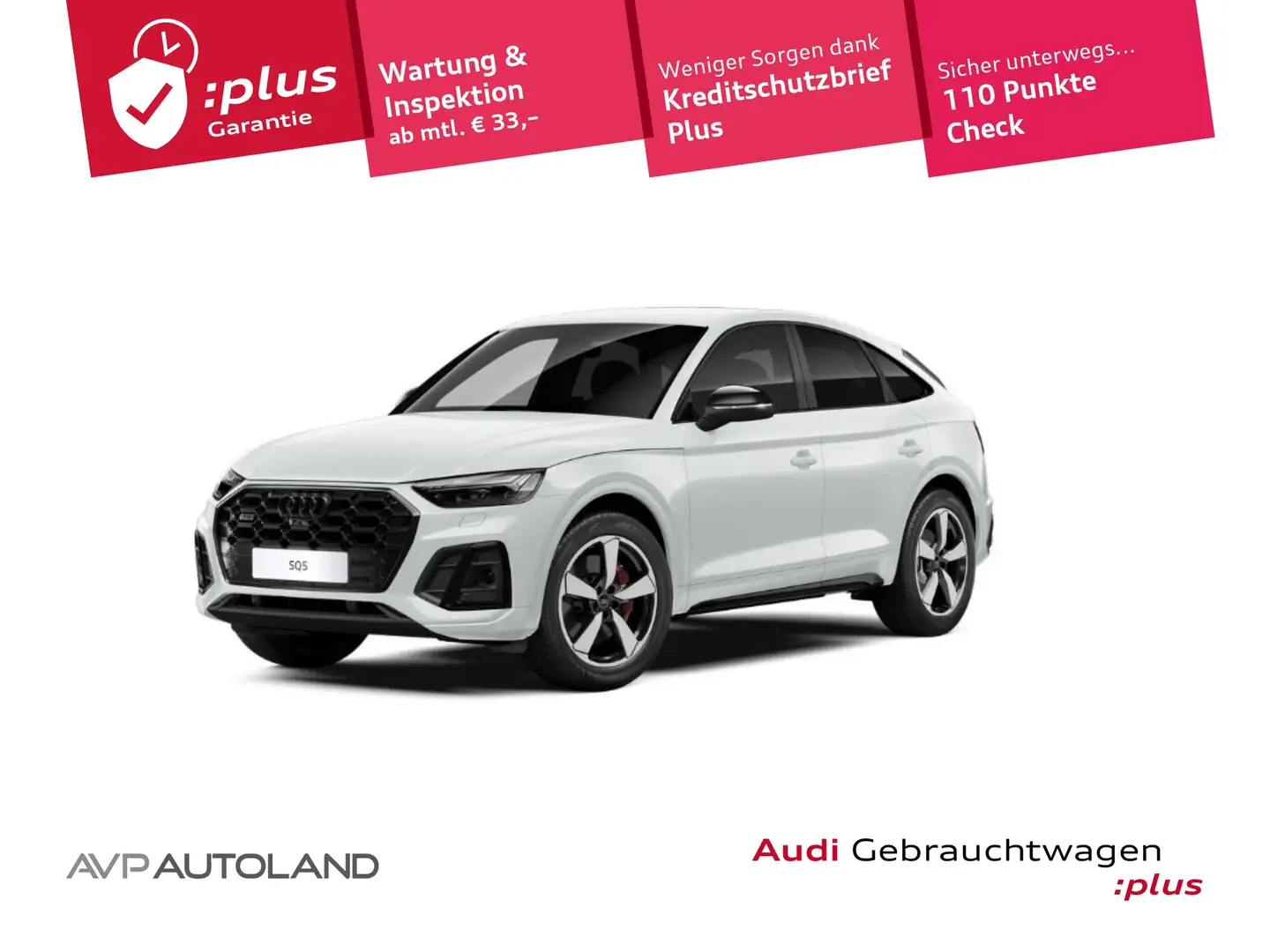 Audi SQ5 Sportback TDI quattro tiptronic | NAVI | Weiß - 1
