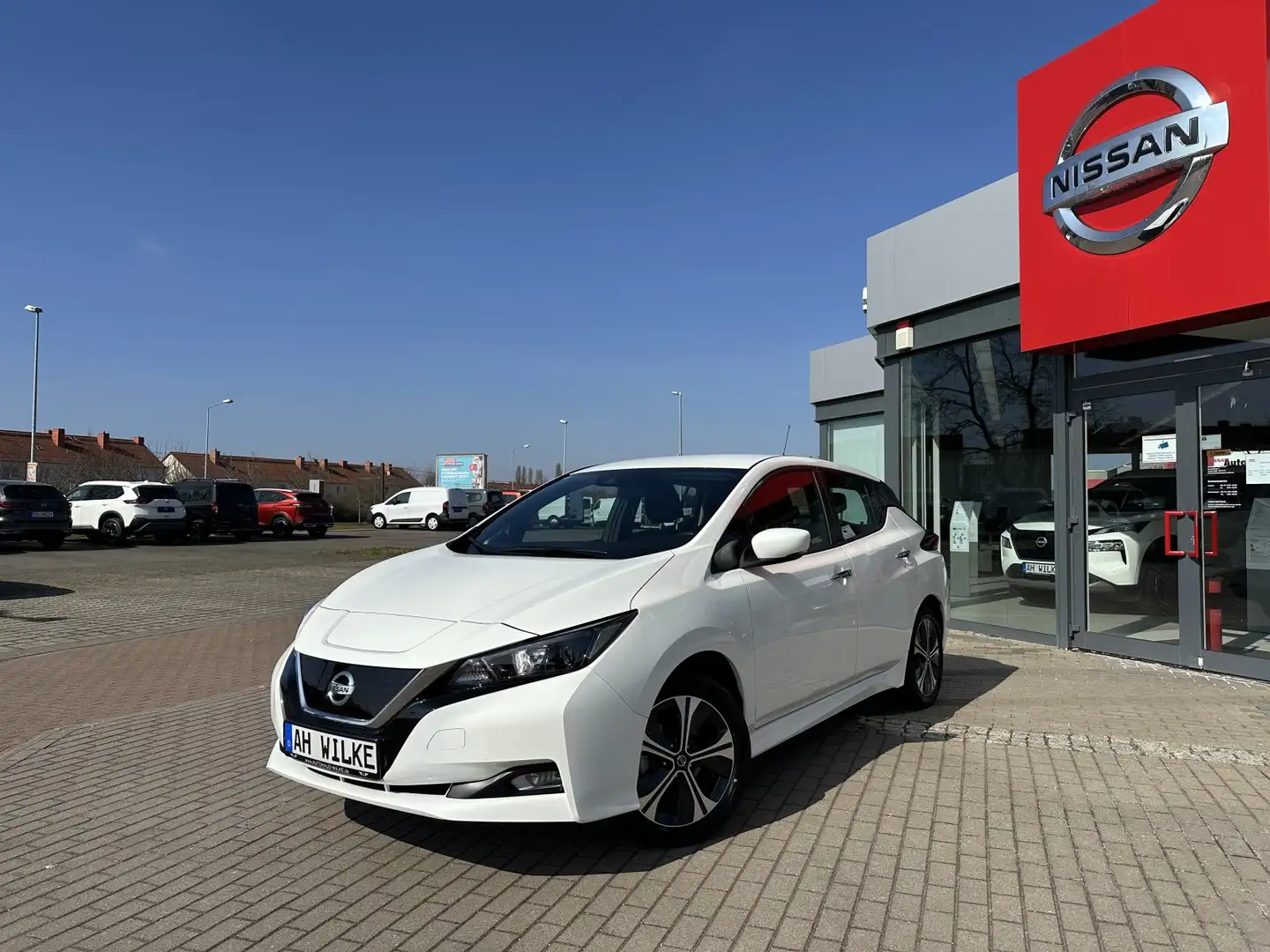 Nissan Leaf e+ Acenta 62kWh/19%/CARPLAY/KAMERA Weiß - 1