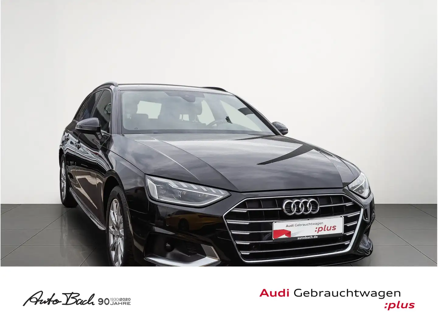 Audi A4 S line 35TDI Stronic Navi LED GRA EPH D Noir - 1
