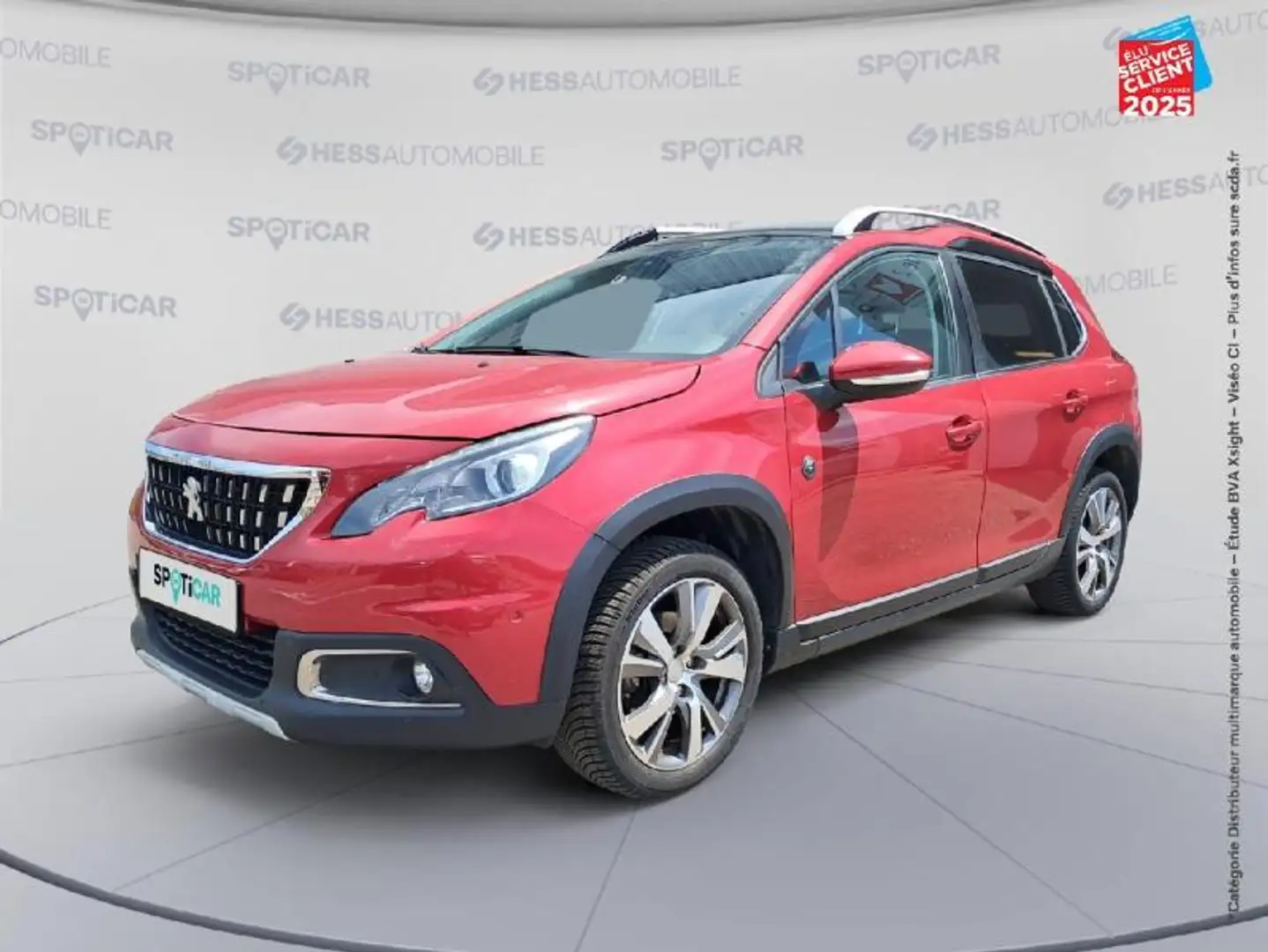 Peugeot 2008 1.2 PureTech 130ch Crossway S/S Tpano GPS Camera Rot - 1