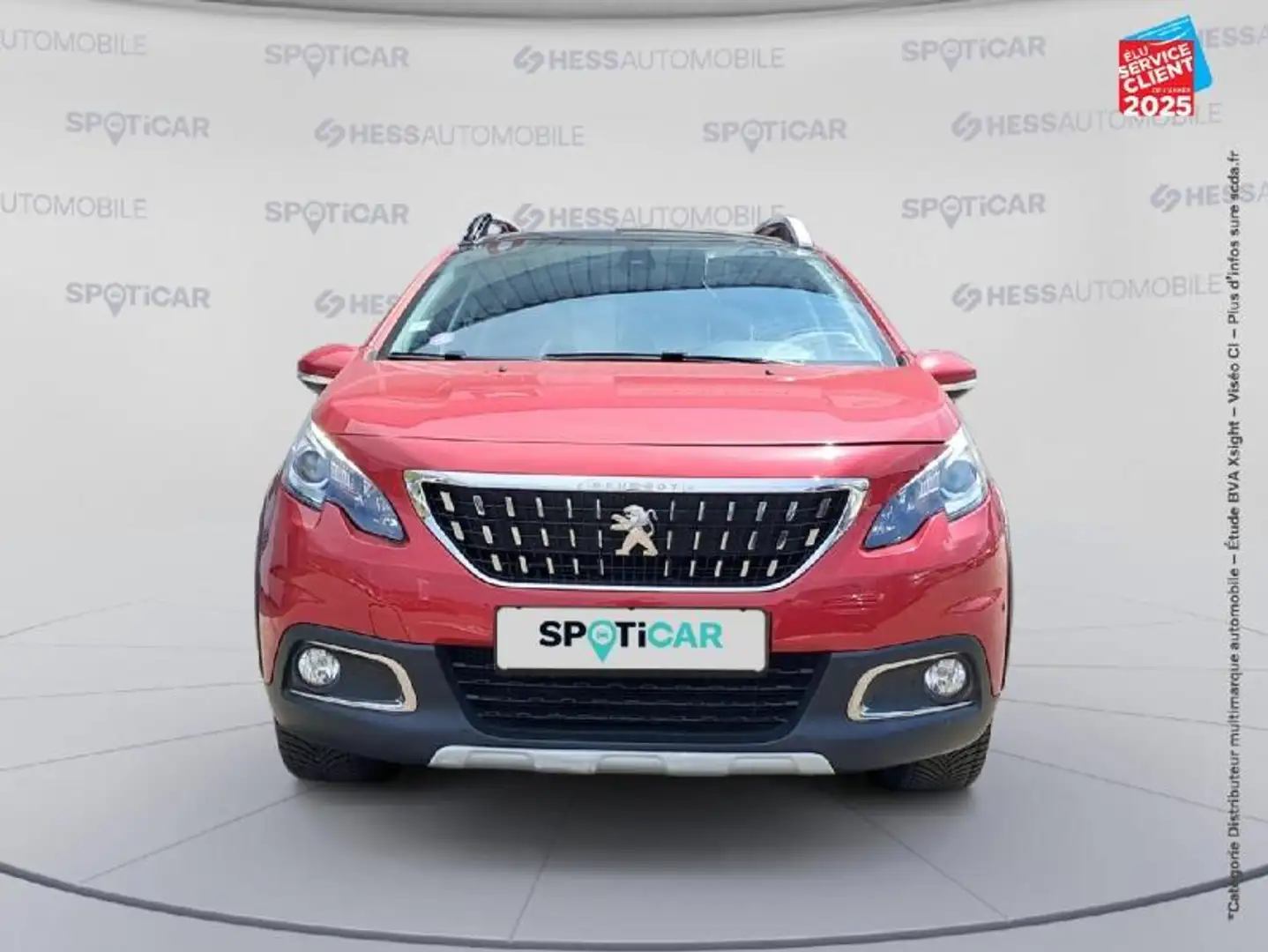 Peugeot 2008 1.2 PureTech 130ch Crossway S/S Tpano GPS Camera Rot - 2