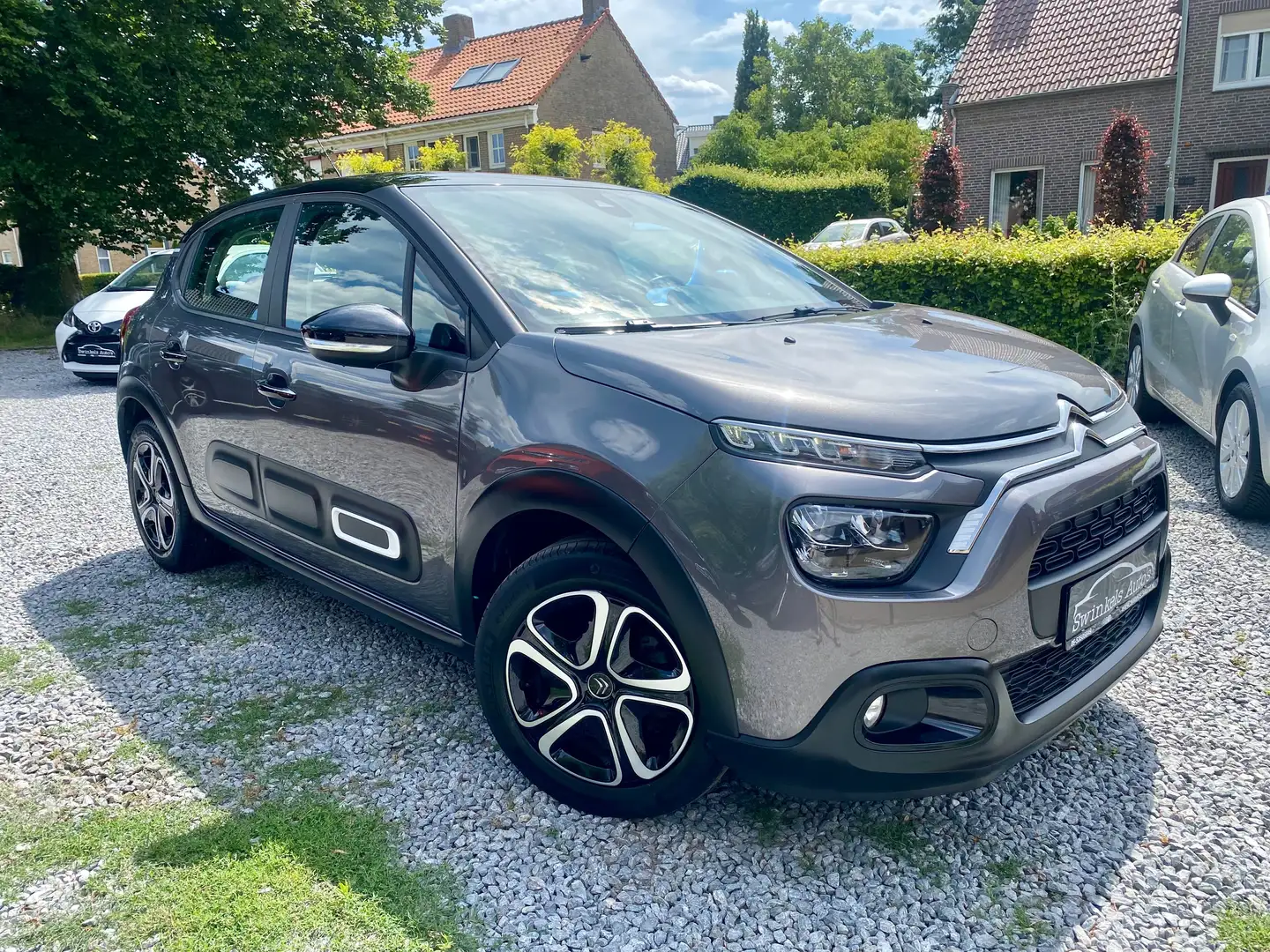 Citroen C3 1.2 PureTech-Navi-Cruise-LED-Cruise-ECC-2-Tone Grijs - 2