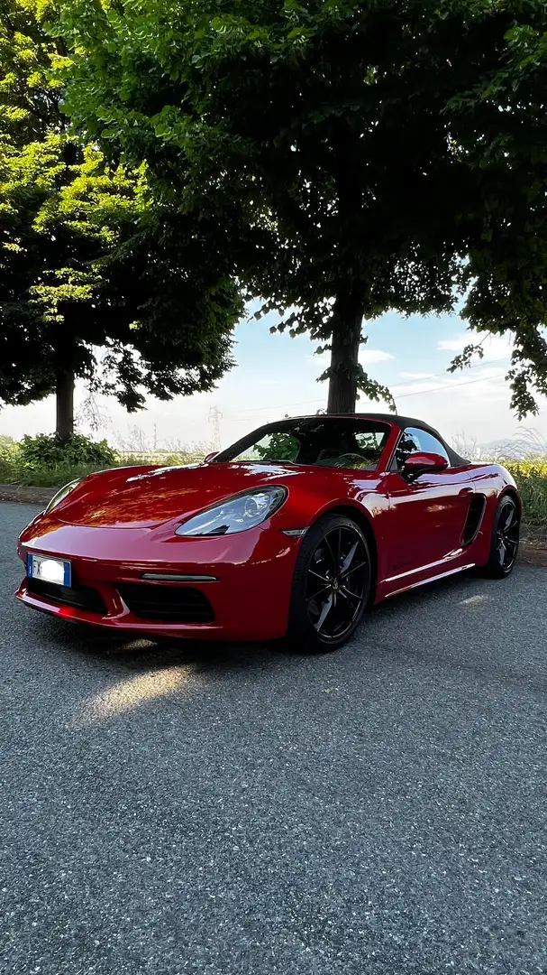 Porsche Boxster 718 2.0 PDK ITALIANA Rosso Carminio Rosso - 2