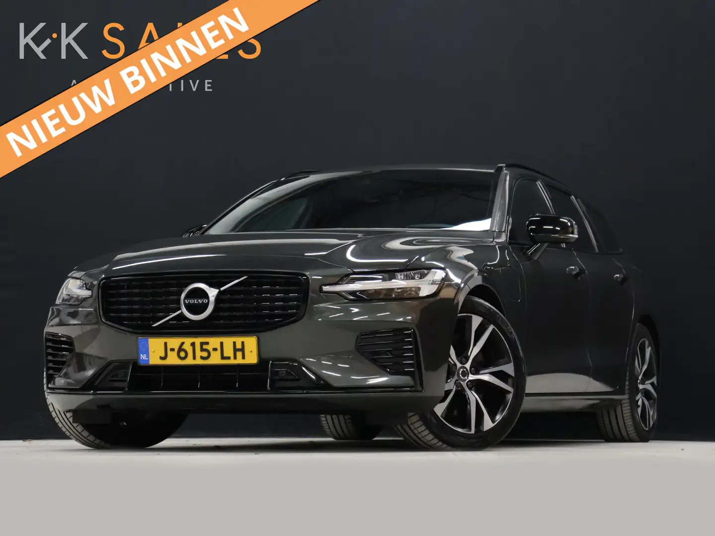 Volvo V60 2.0 T6 Recharge AWD R-Design [MEMORY SEATS, APPLE Gris - 1