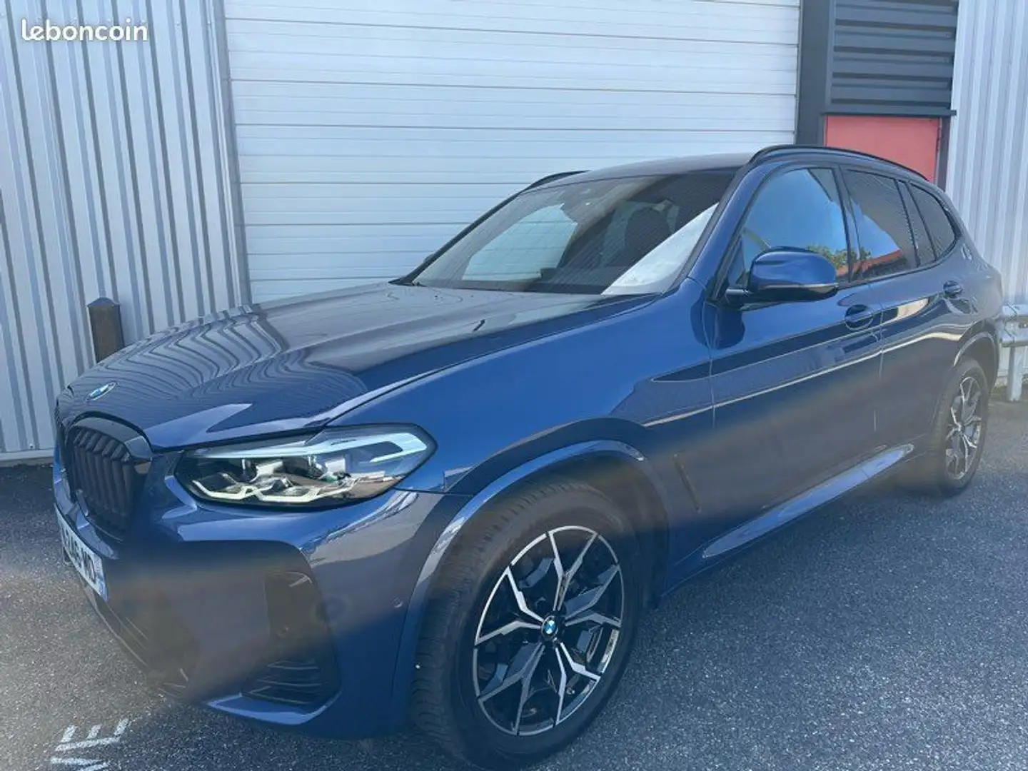 BMW X3 (G01) (2) Xdrive 2.0 DA BV8 190 M-Sport Cuir Blau - 1