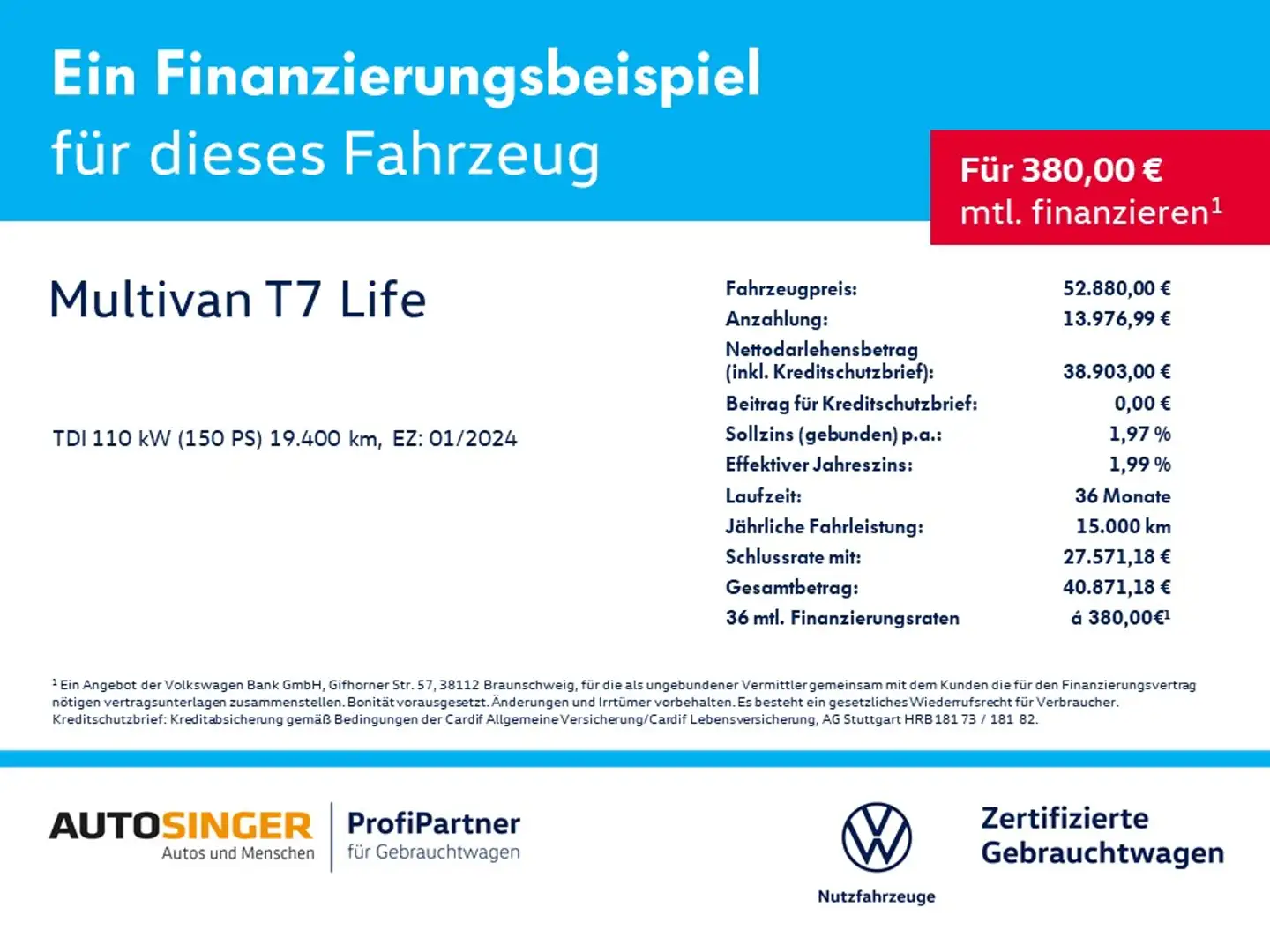 Volkswagen T7 Multivan Life eHybrid Lang 7S *AHK*LED*ACC* Negro - 2