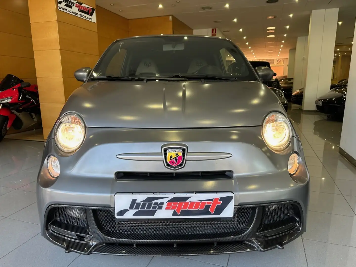 Abarth 695 BIPOSTO Gris - 2