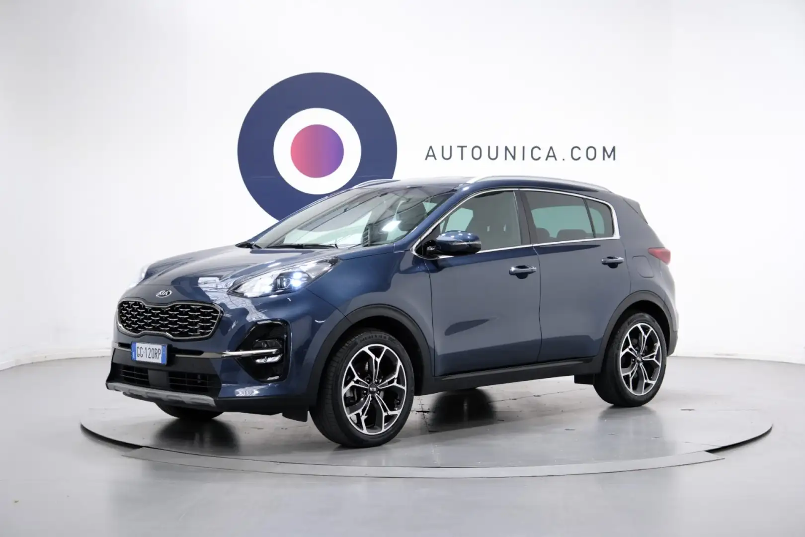 Kia Sportage 1.6 CRDI 136 CV DCT7 2WD MILD HYBRID GT LINE Blue - 1