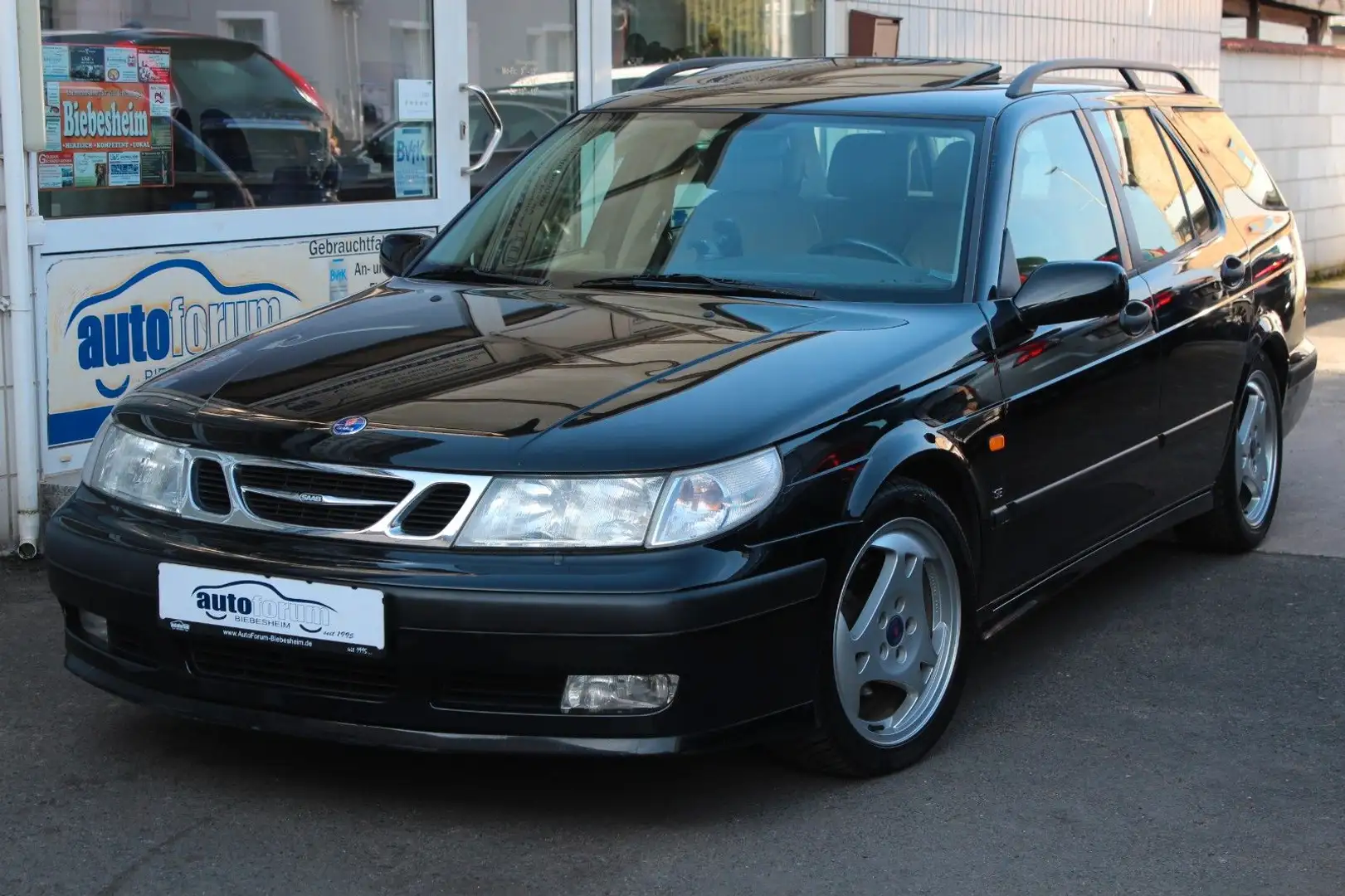 Saab 9-5 3.0t V6 Griffin Kombi Aut Leder*Schiebedach Black - 2