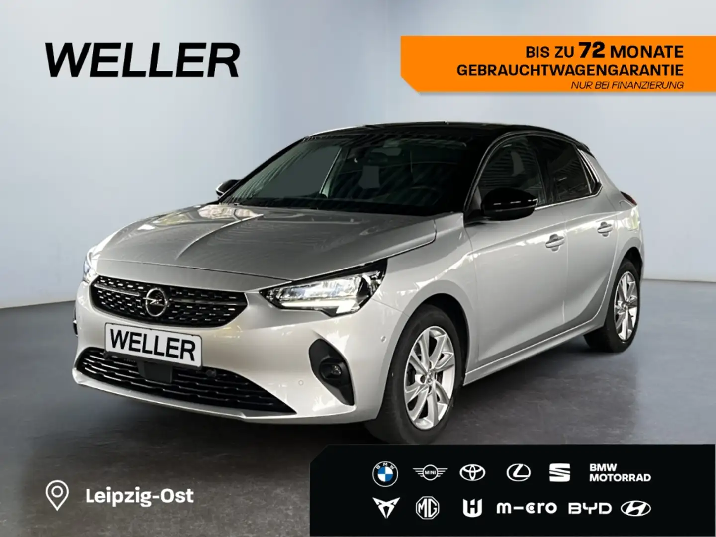 Opel Corsa 1.2 DI Turbo Automatik Elegance *LED*RCam* Silber - 1