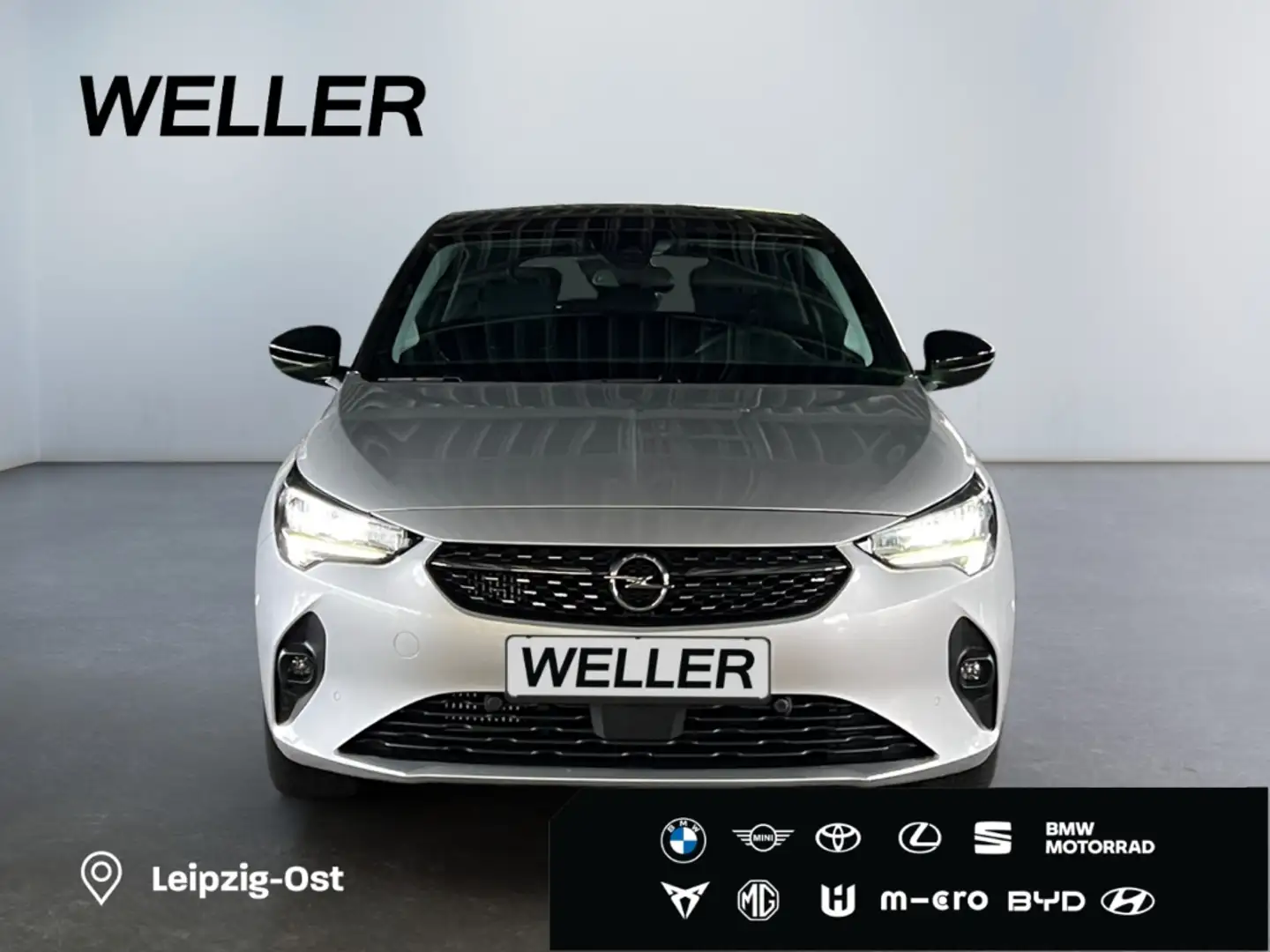 Opel Corsa 1.2 DI Turbo Automatik Elegance *LED*RCam* Silber - 2