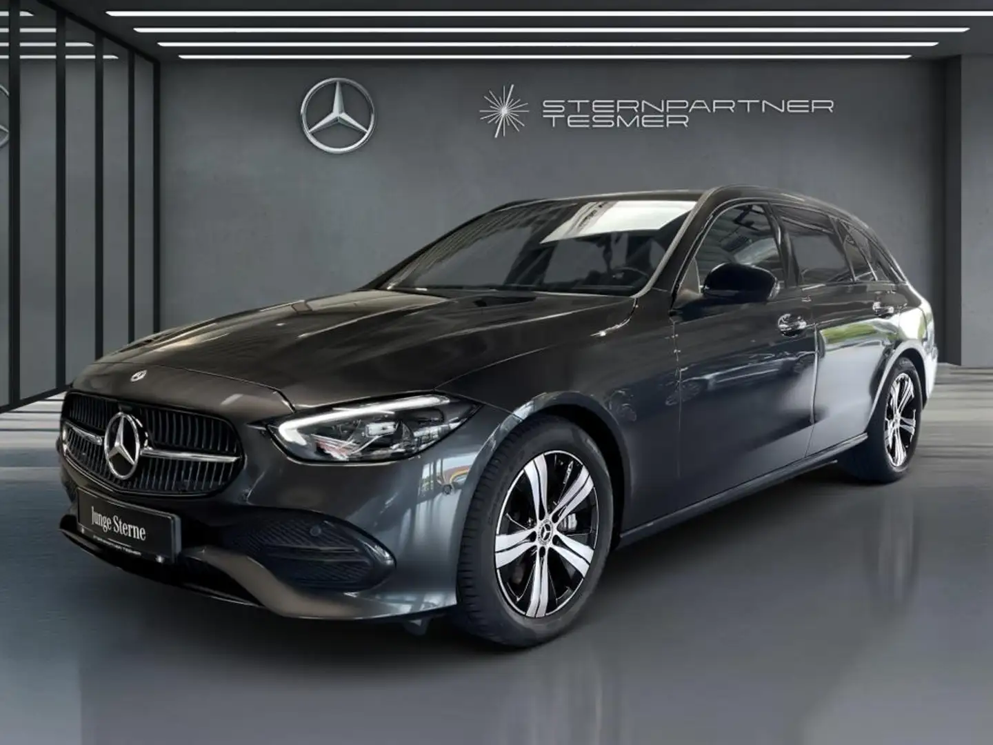 Mercedes-Benz C 300 d T +Avantgarde+Night+KAMERA+AHK+360°+SHZ Gris - 2