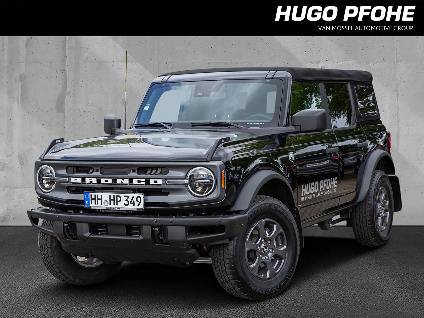 Ford Bronco BIG BEND 2.3 Fekete - 1