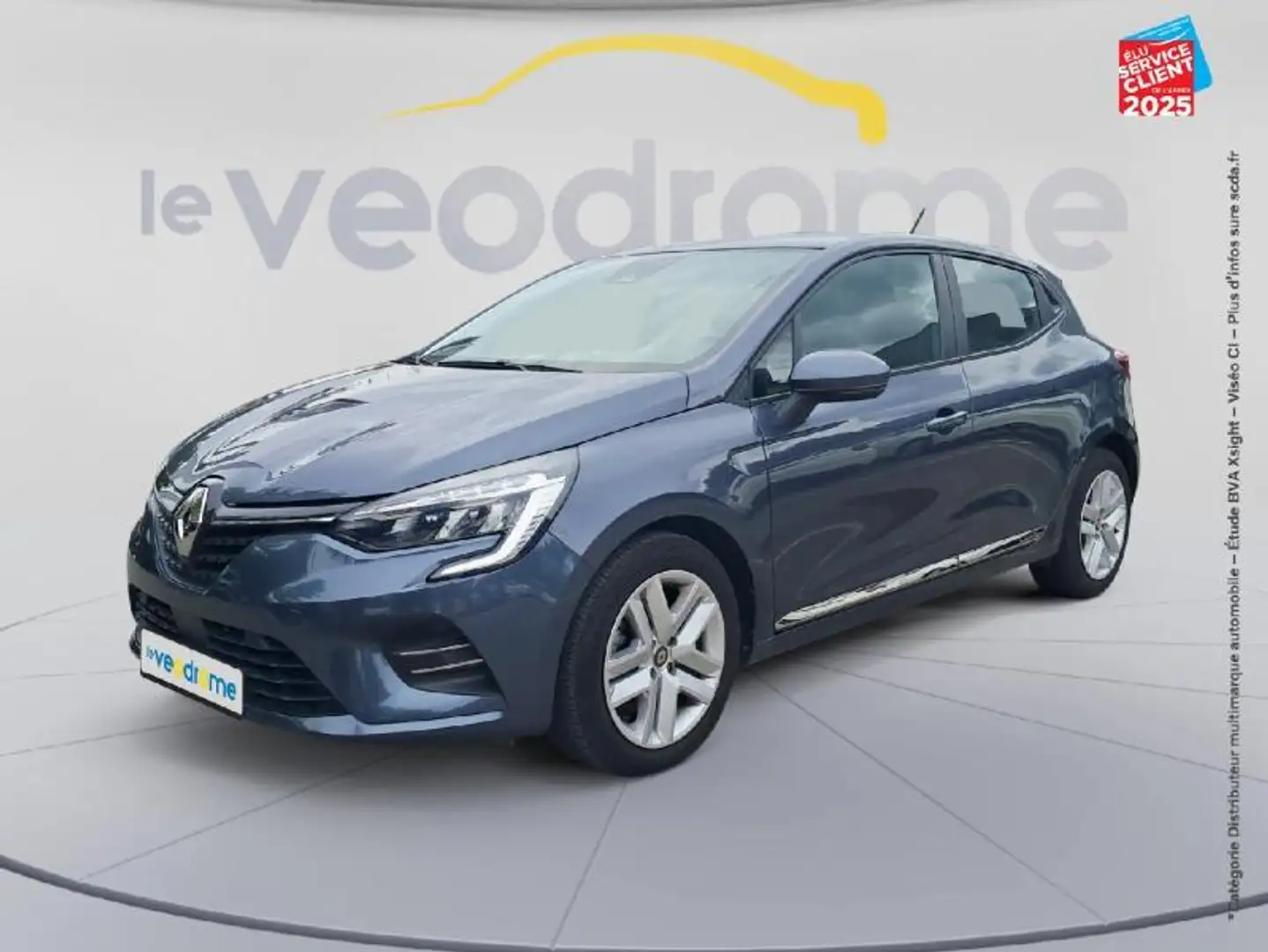 Renault Clio 1.0 TCe 90ch Business -21N GPS Carplay Gris - 1