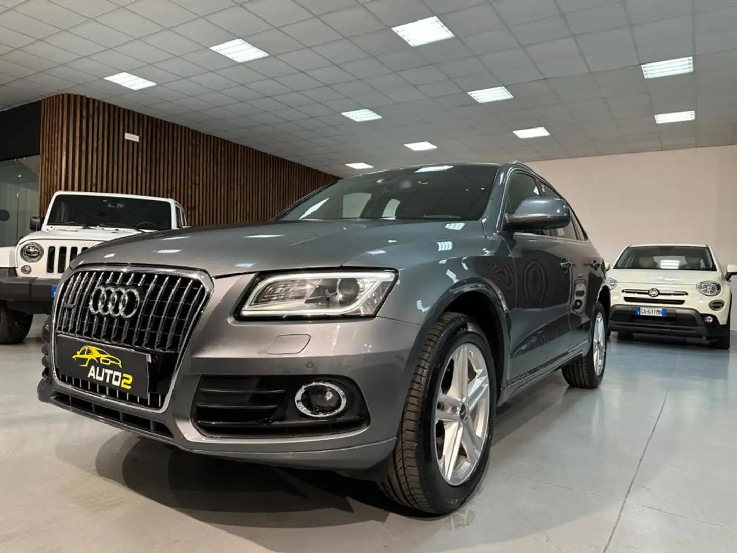 Audi Q5 3.0 V6 245 CV quattro S tronic*PELLE*GANCIO TRAINO Gris - 1