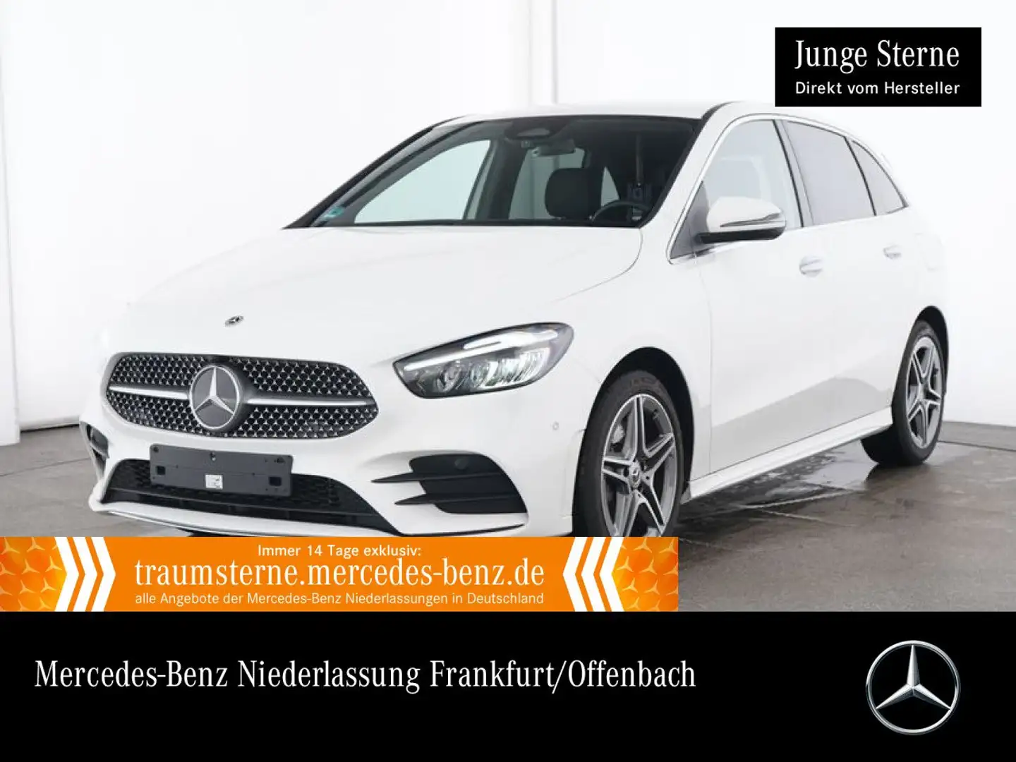 Mercedes-Benz B 250 e AMG+AHK+LED+KAMERA+TOTW+KEYLESS+8G Weiß - 1