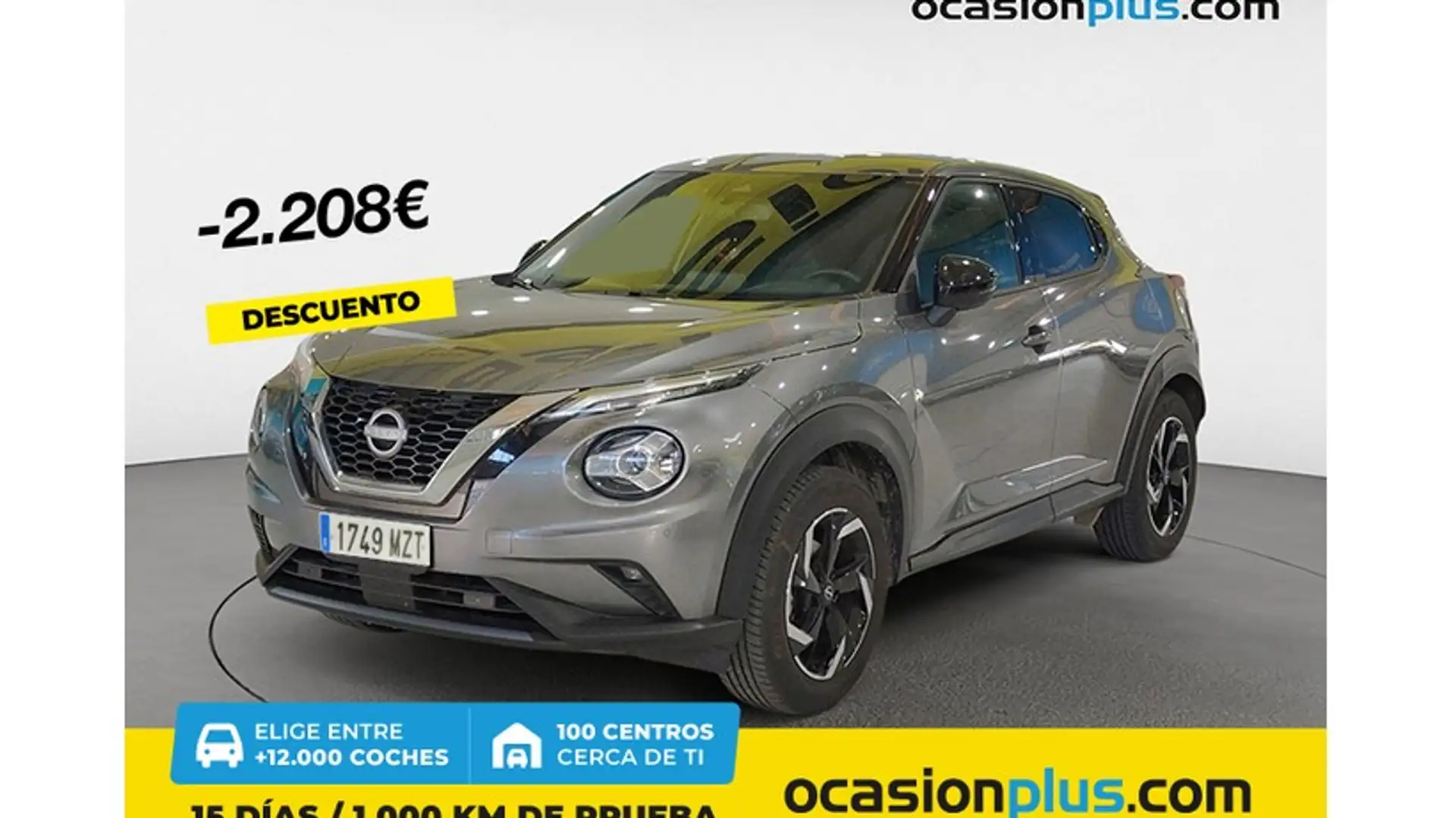 Nissan Juke 1.0 DIG-T N-Connecta 4x2 114 Gris - 1
