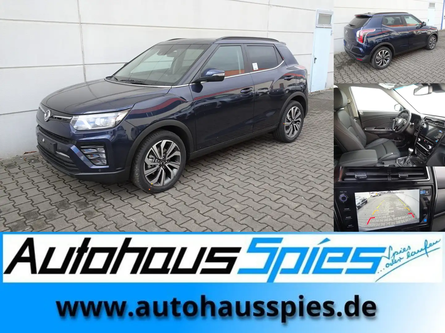 SsangYong Tivoli 1,5 T-GDI Turbo 2WD MT Onyx Nav Ledr Shz Blau - 1