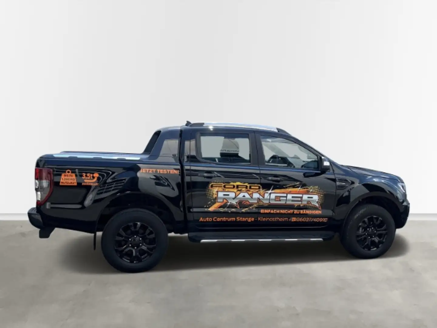 Ford Ranger Doppelkabine Wildtrak All Terrain Reifen Black - 2