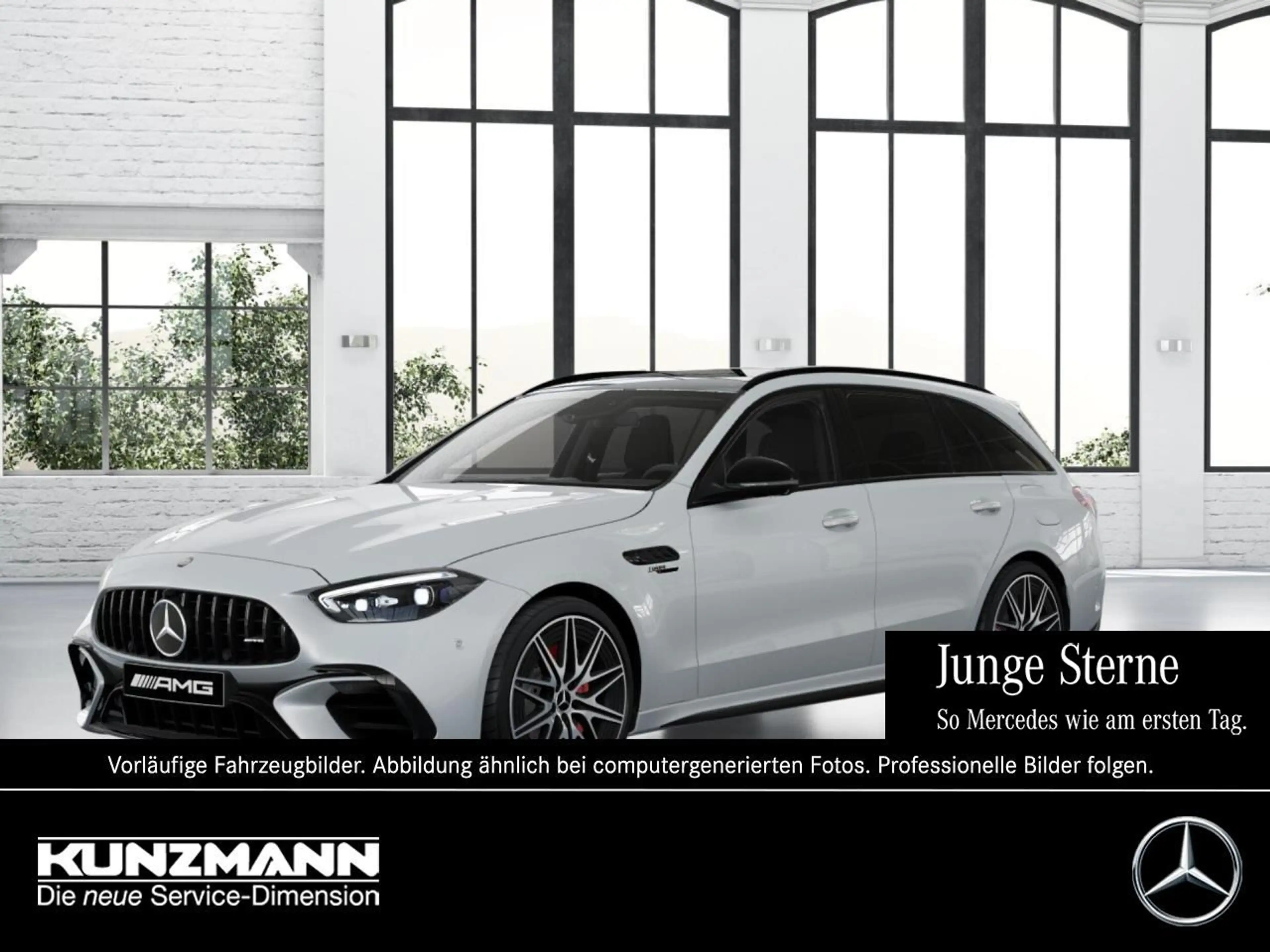 Mercedes-Benz C 63 AMG S E PERFORMANCE T Night Panorama 360°