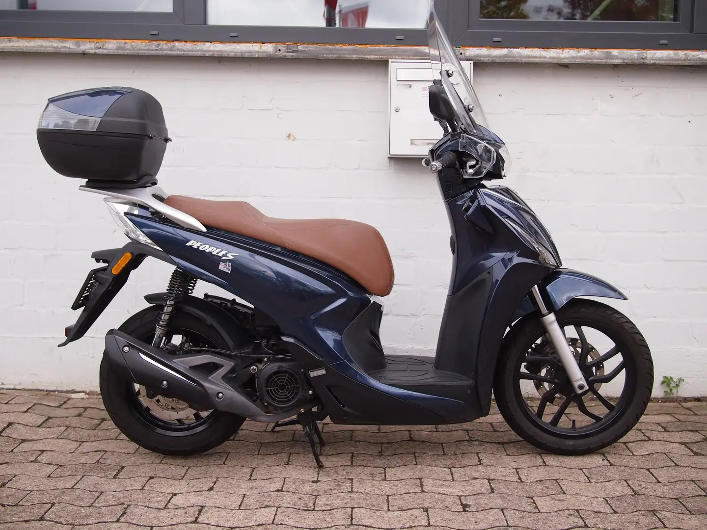 Kymco People S 125 New People S 125i, 2. Hand, Scheckheftgpflegt Blau - 2