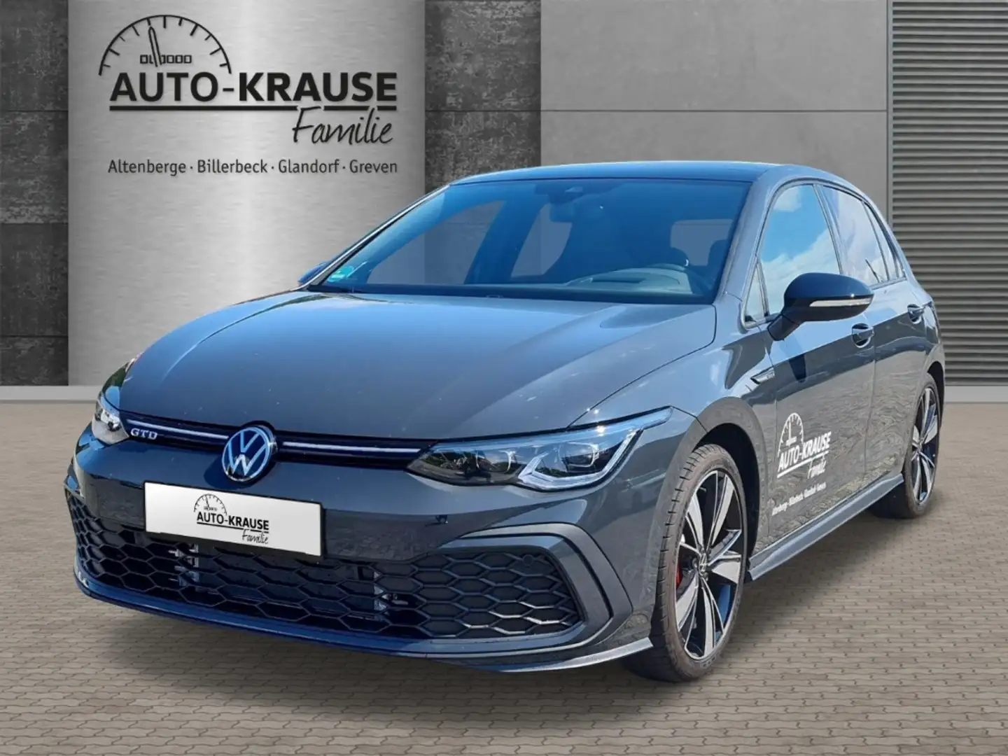 Volkswagen Golf GTD 2.0 TDI HUD STHZ Pano Navi digitales Cockpit Grau - 1