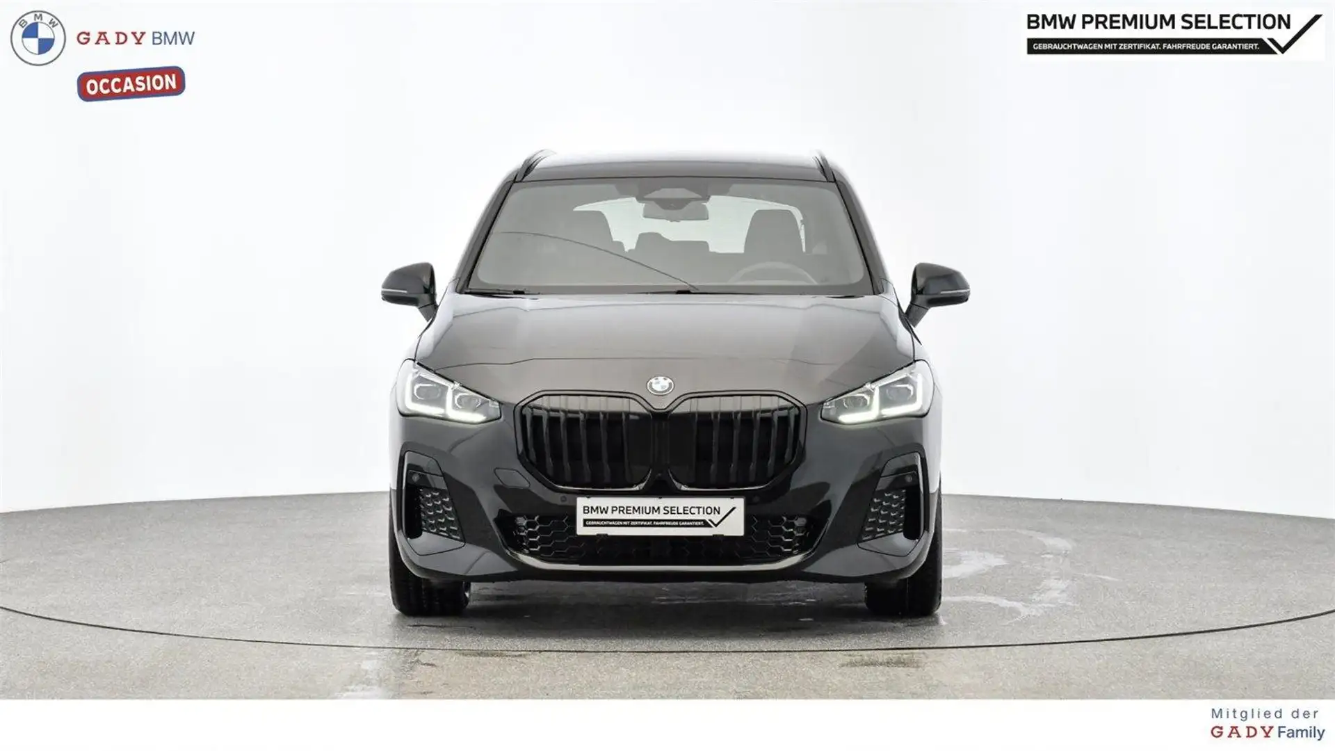 BMW 218 i Active Tourer Schwarz - 2