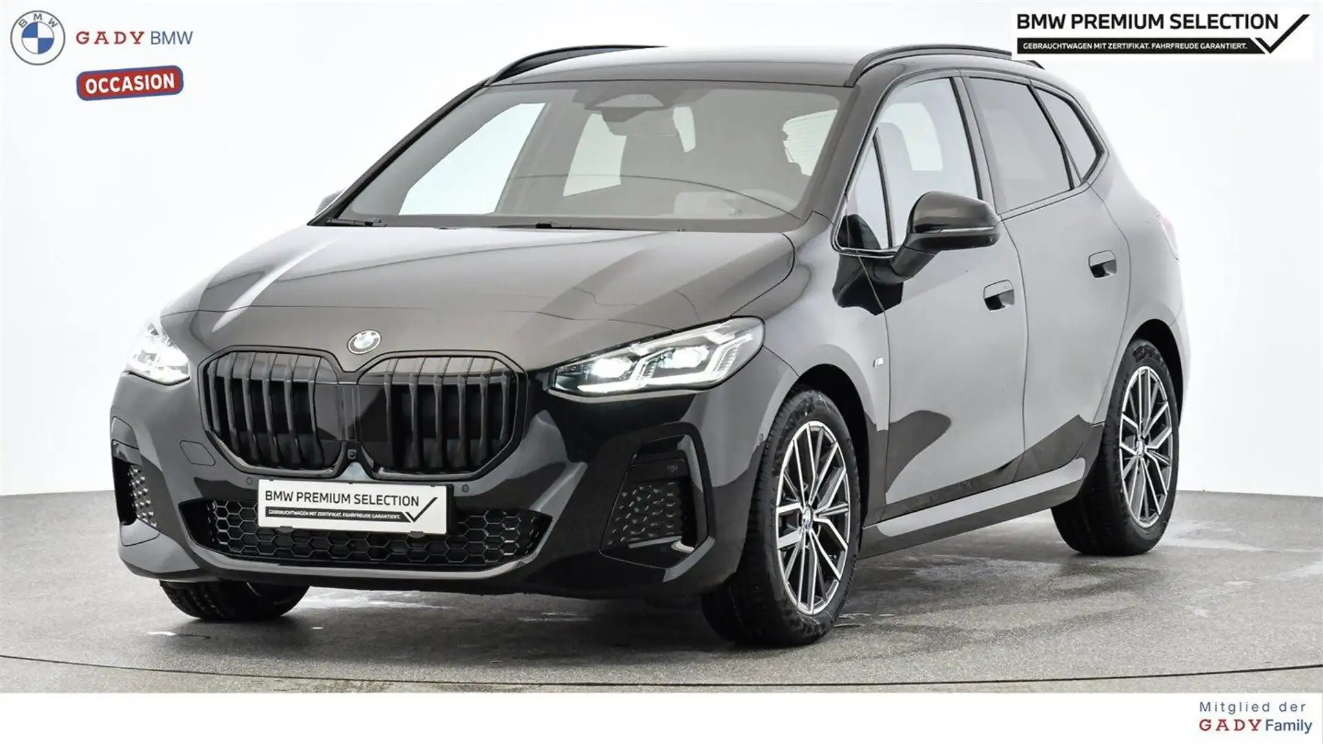 BMW 218 i Active Tourer Schwarz - 1