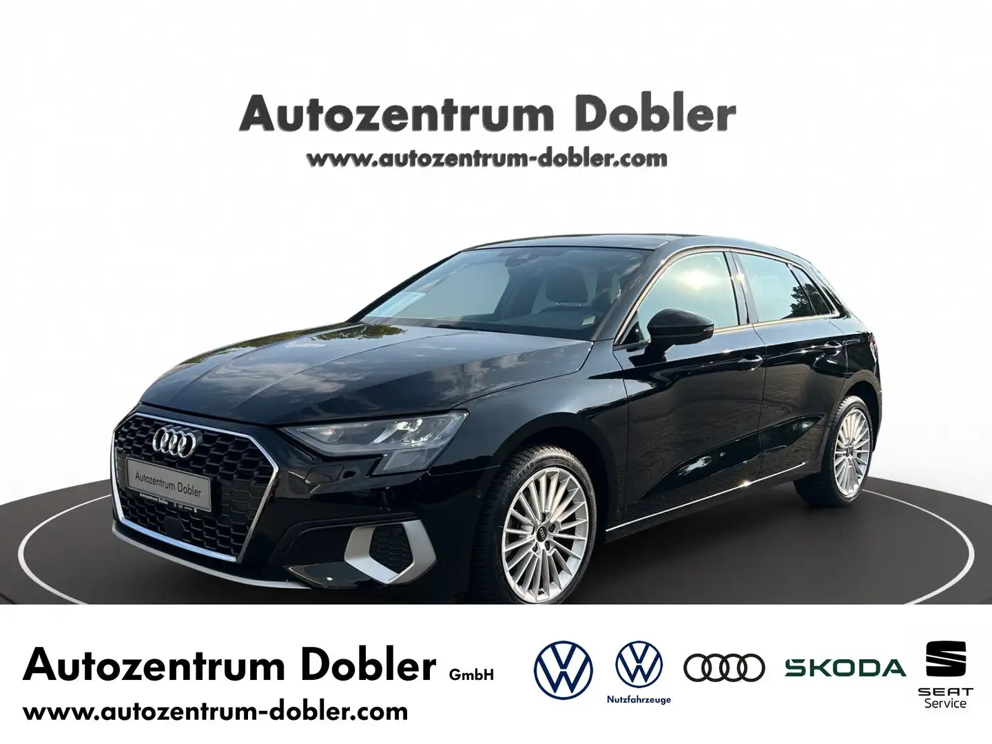 Audi A3 Sportback 35 TFSI advanced Glasdach Sitzheizung Schwarz - 1