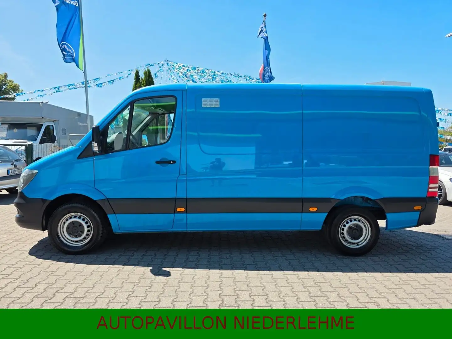 Mercedes-Benz Sprinter Kasten L2H1*Klima*Bluetooth*PDC*HU11/26 Blau - 1