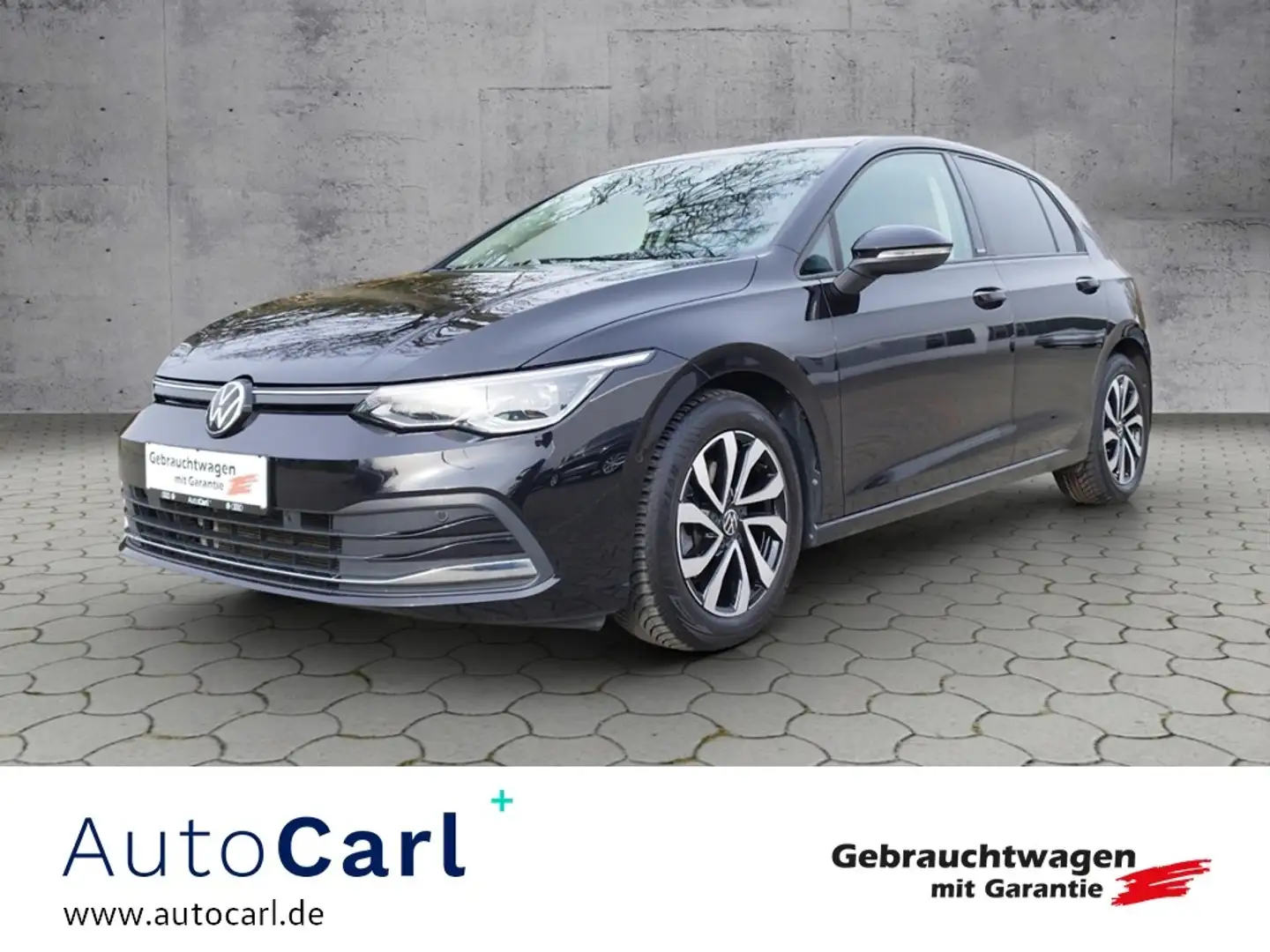 Volkswagen Golf VIII Active 2.0 TDI DSG PANO/HUD KLIMA LED NAVI A Schwarz - 1