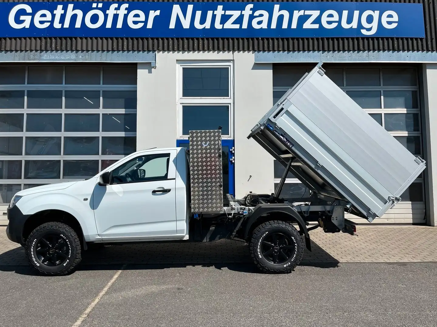Isuzu D-Max Single Cab 4x4 L mit Kipper Box + SOFORT+ Blanc - 2