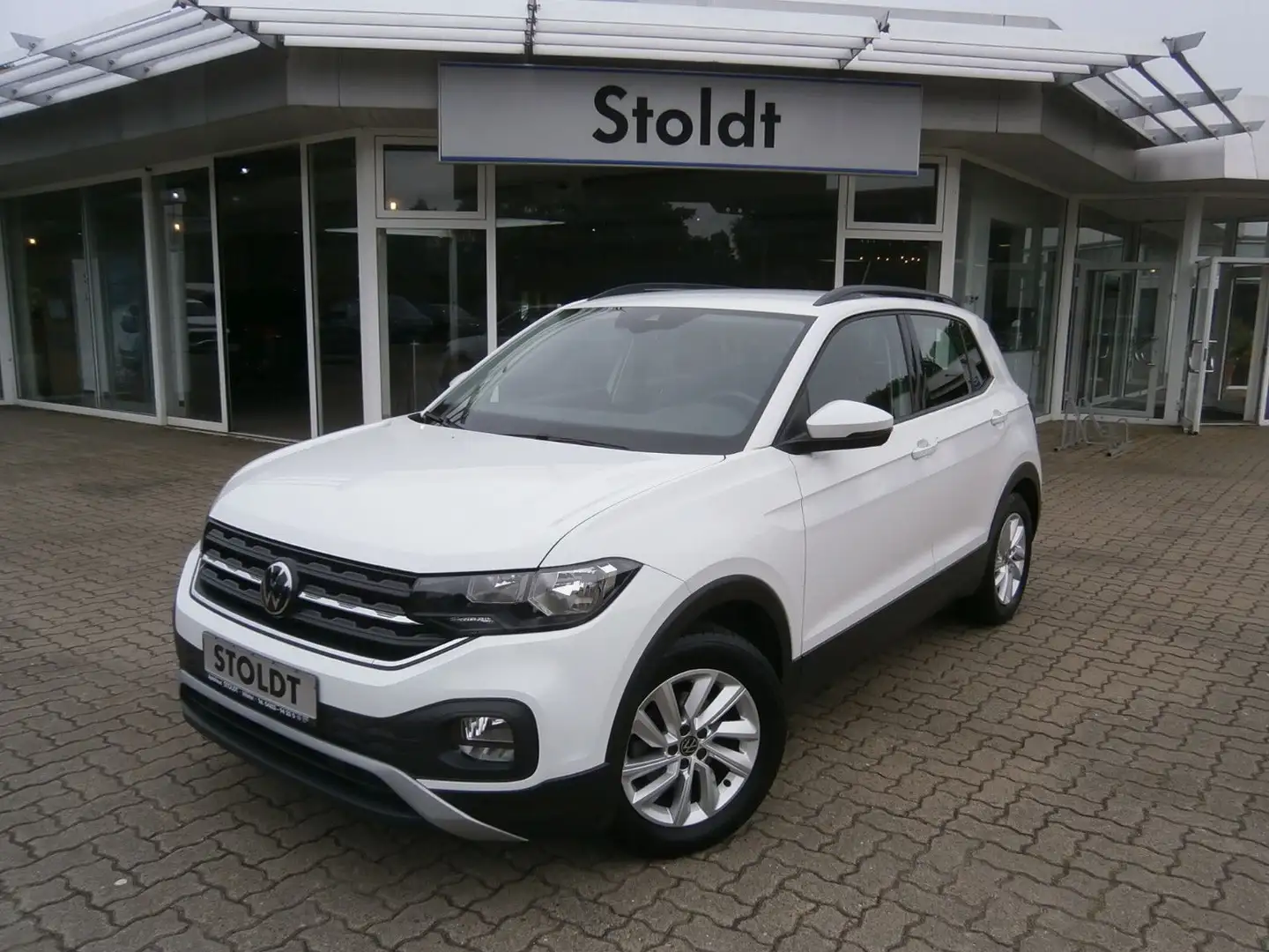 Volkswagen T-Cross Life 1.0 TSI OPF, 6-Gang Weiß - 1