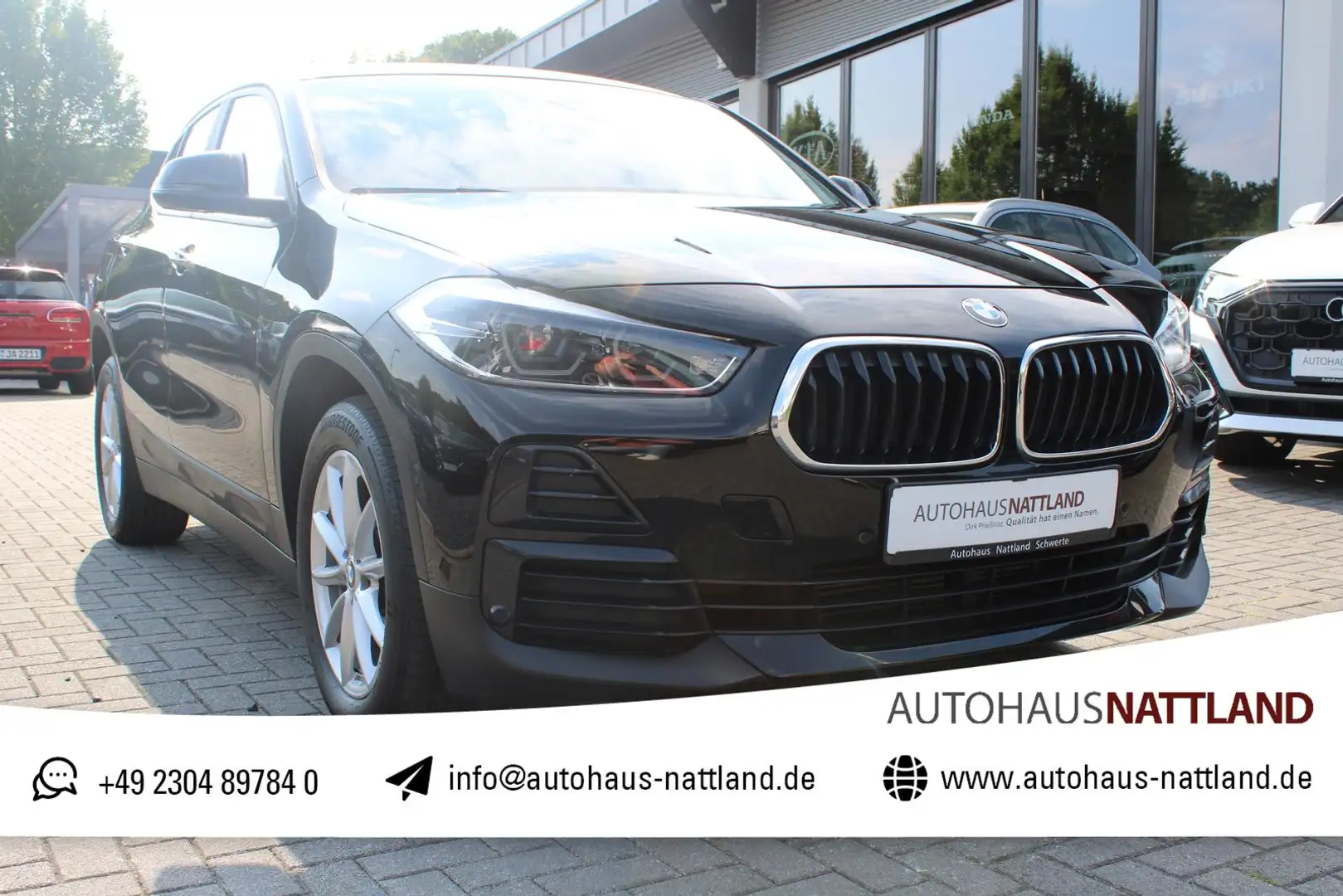 BMW X2 sDrive 18 d Advantage Automatik PDC Navi LED Schwarz - 1