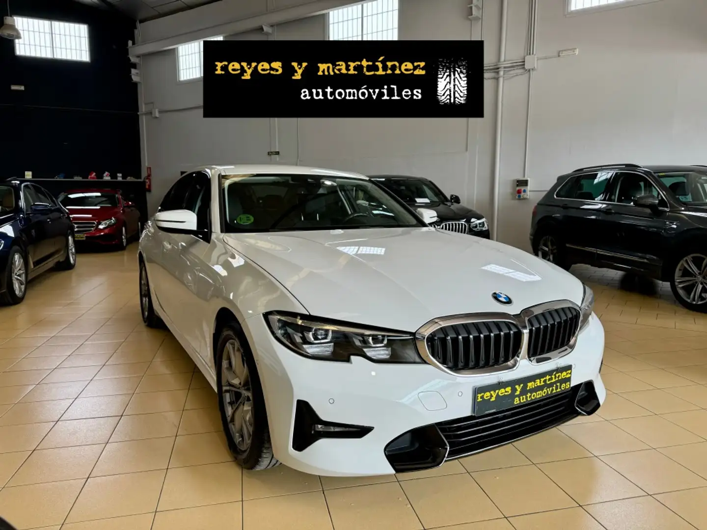 BMW 318 318dA Blanco - 2