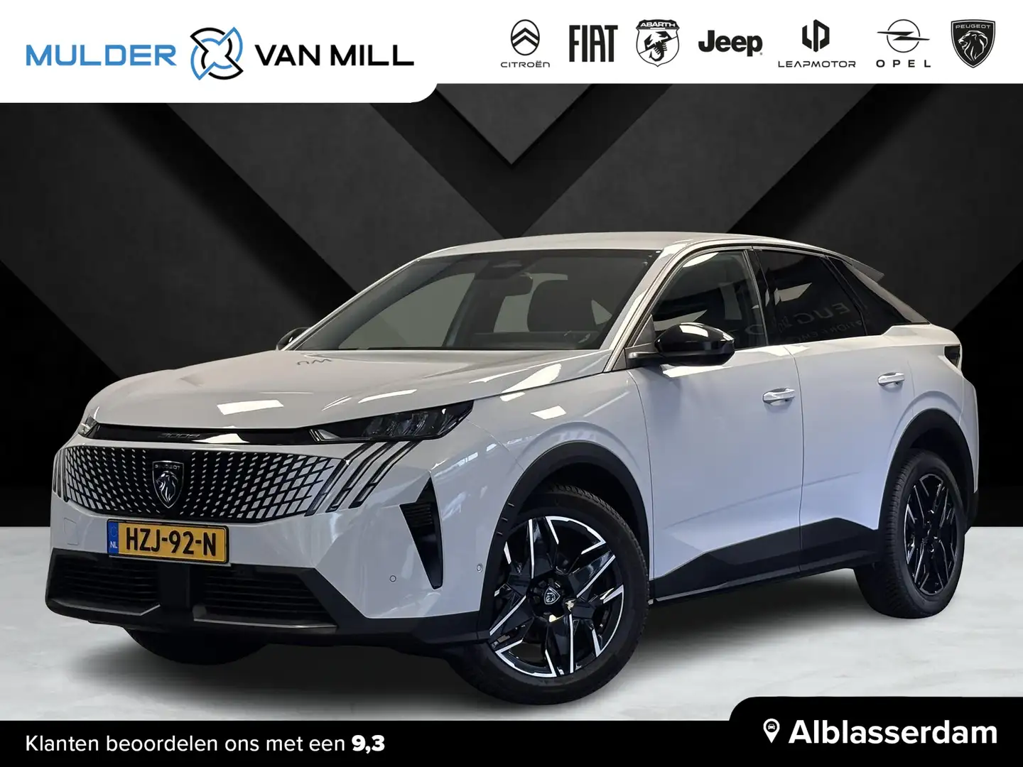 Peugeot 3008 Allure 1.2 Hybrid 145pk e-DSC6 | STOEL+STUURVERW. Blanc - 1