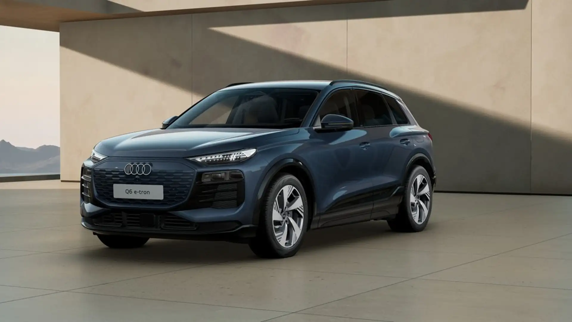 Audi Q6 e-tron Tech plus Blau - 2
