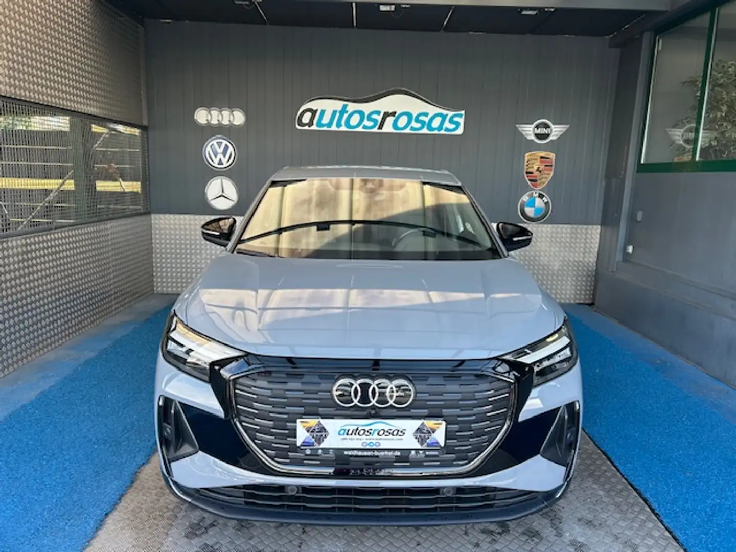 Audi Q4 e-tron Sportback 35 S Line 55KWh Bleu - 2