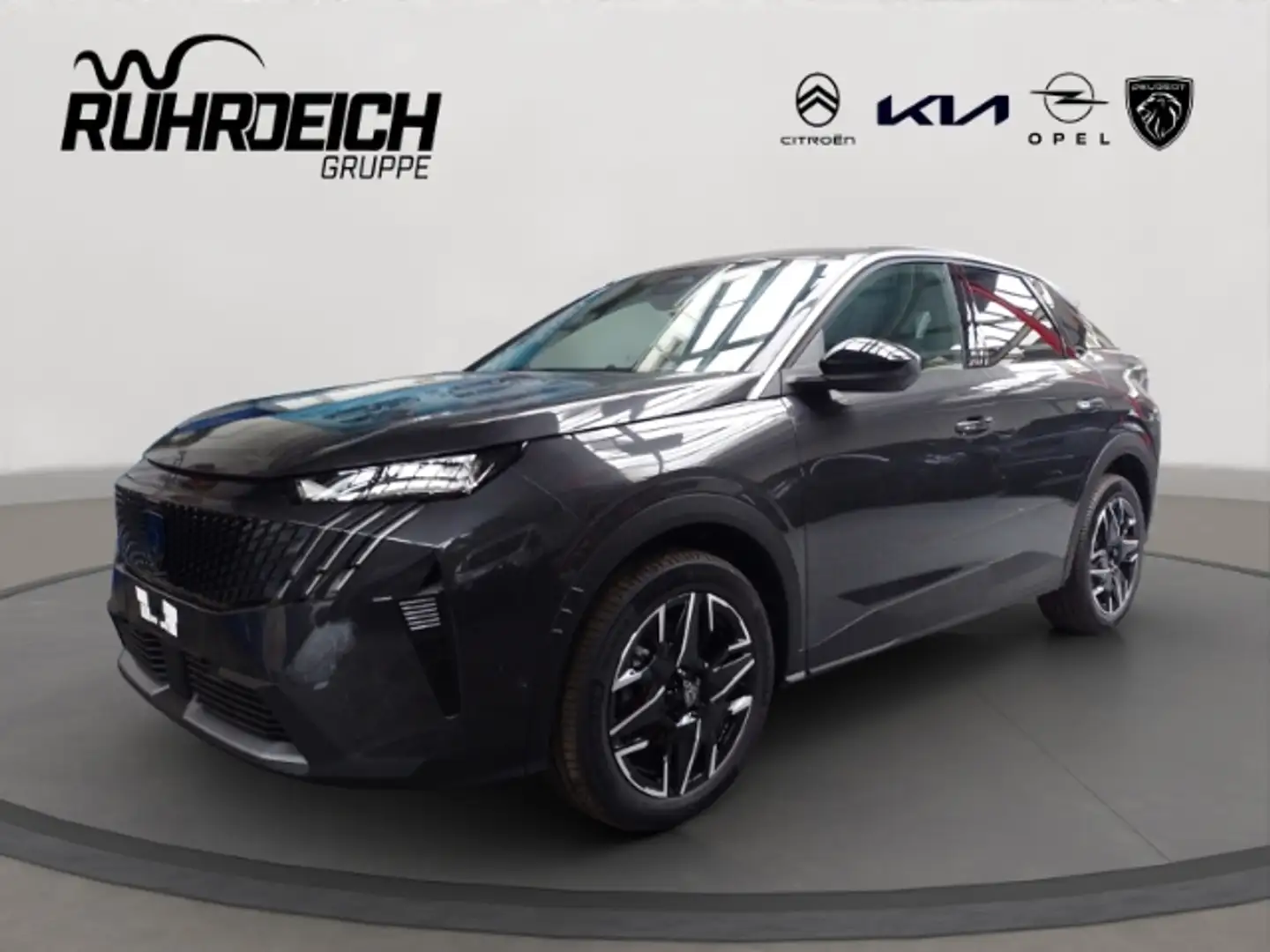 Peugeot 3008 Hybrid 145 Allure LED Apple CarPlay Gris - 1