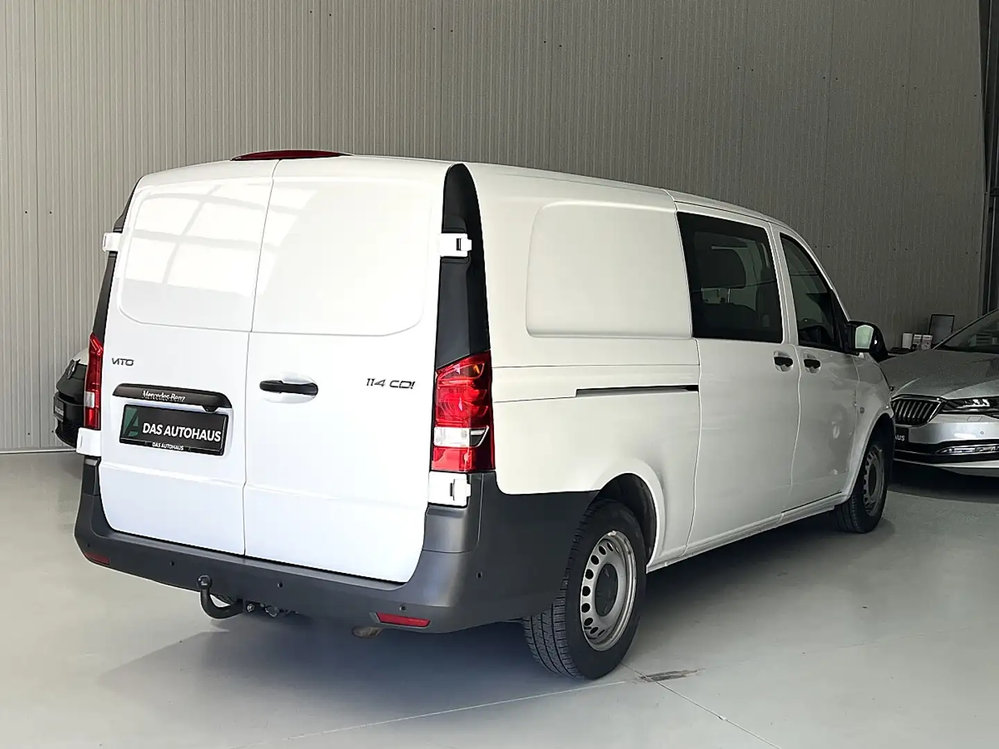 Mercedes-Benz Vito 114 CDI Mixto EXTRALANG/ 6 SITZER/AHK/NAVI... Weiß - 2