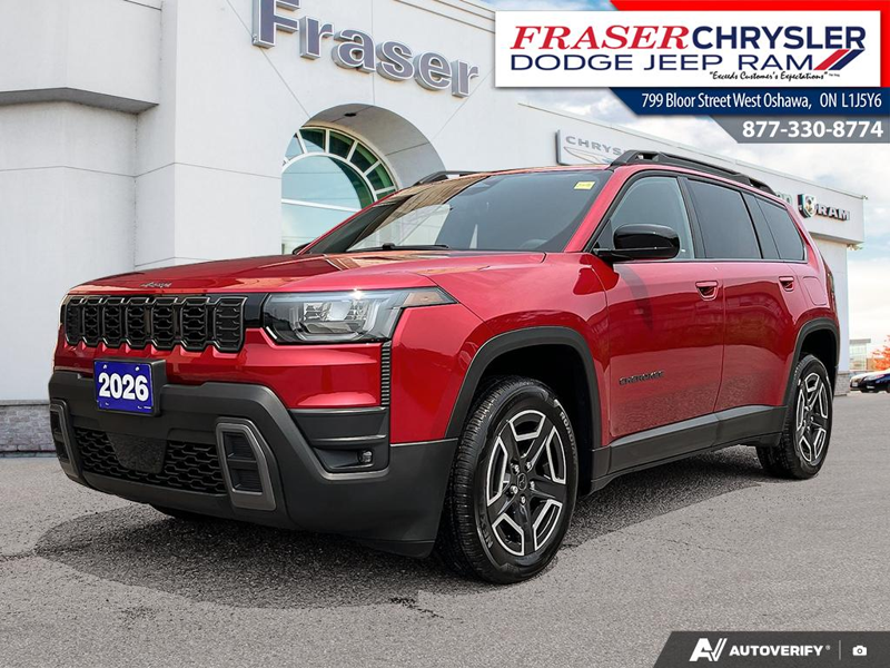 Red 2026 Jeep Cherokee SUV / Crossover Four-Wheel Drive Automatic