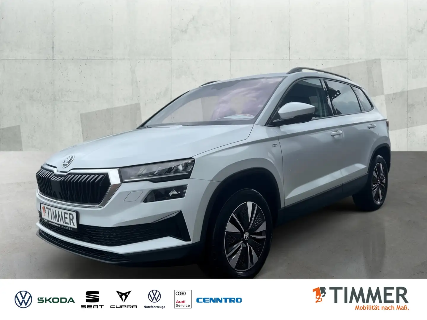 Skoda Karoq 2.0 TDI DSG 4x4 TOUR *AHK *LED *TEMPO *VIRTUAL *S Weiß - 1