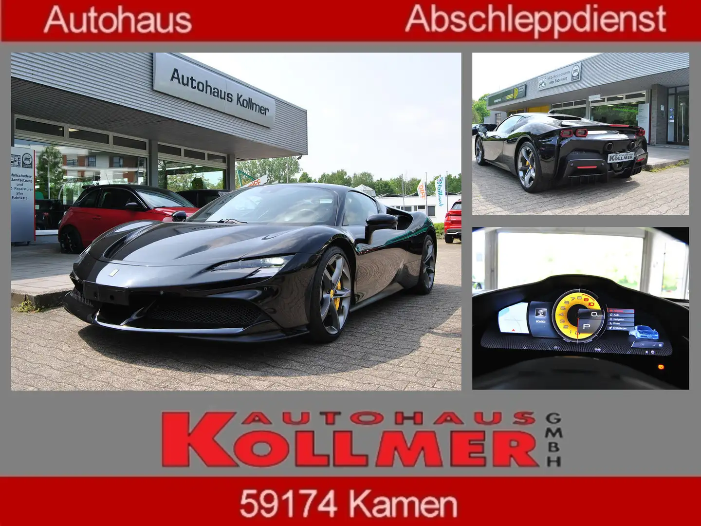 Ferrari SF90 Stradale Carbon*Lift*Rennsportsitze Czarny - 1
