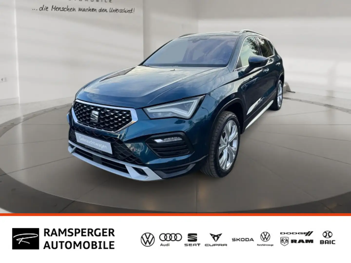 SEAT Ateca Xperience 1.5 TSI LED/Assist/DAB/uvm. Bleu - 1