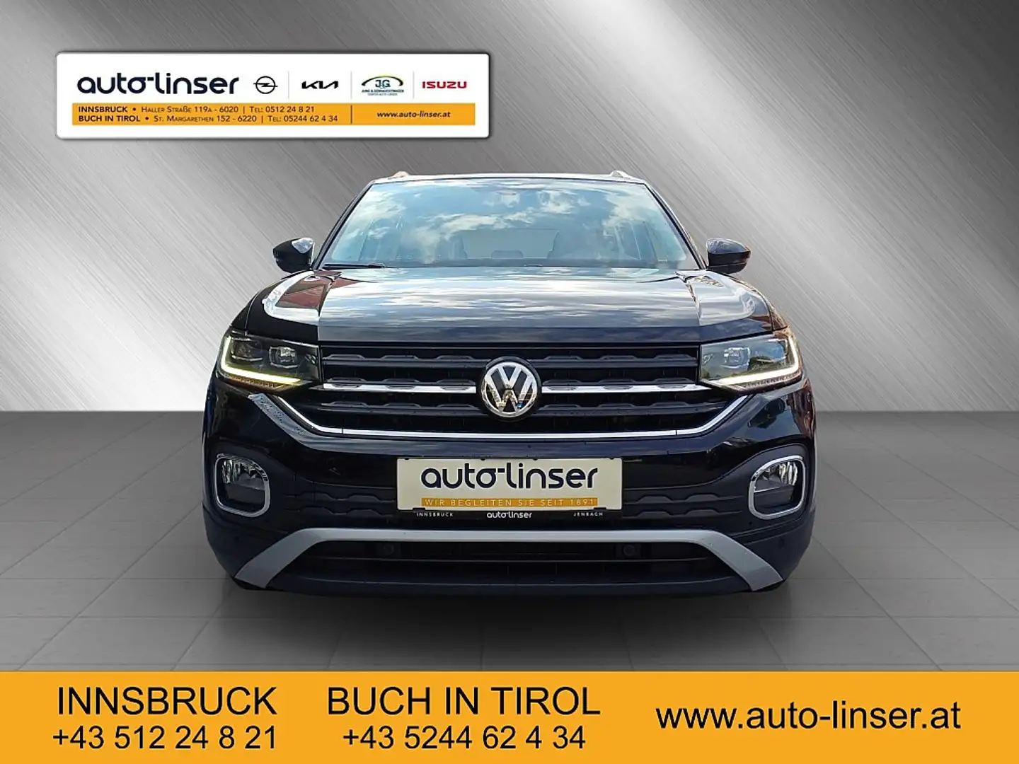 Volkswagen T-Cross 1,0 TSI Style Schwarz - 2