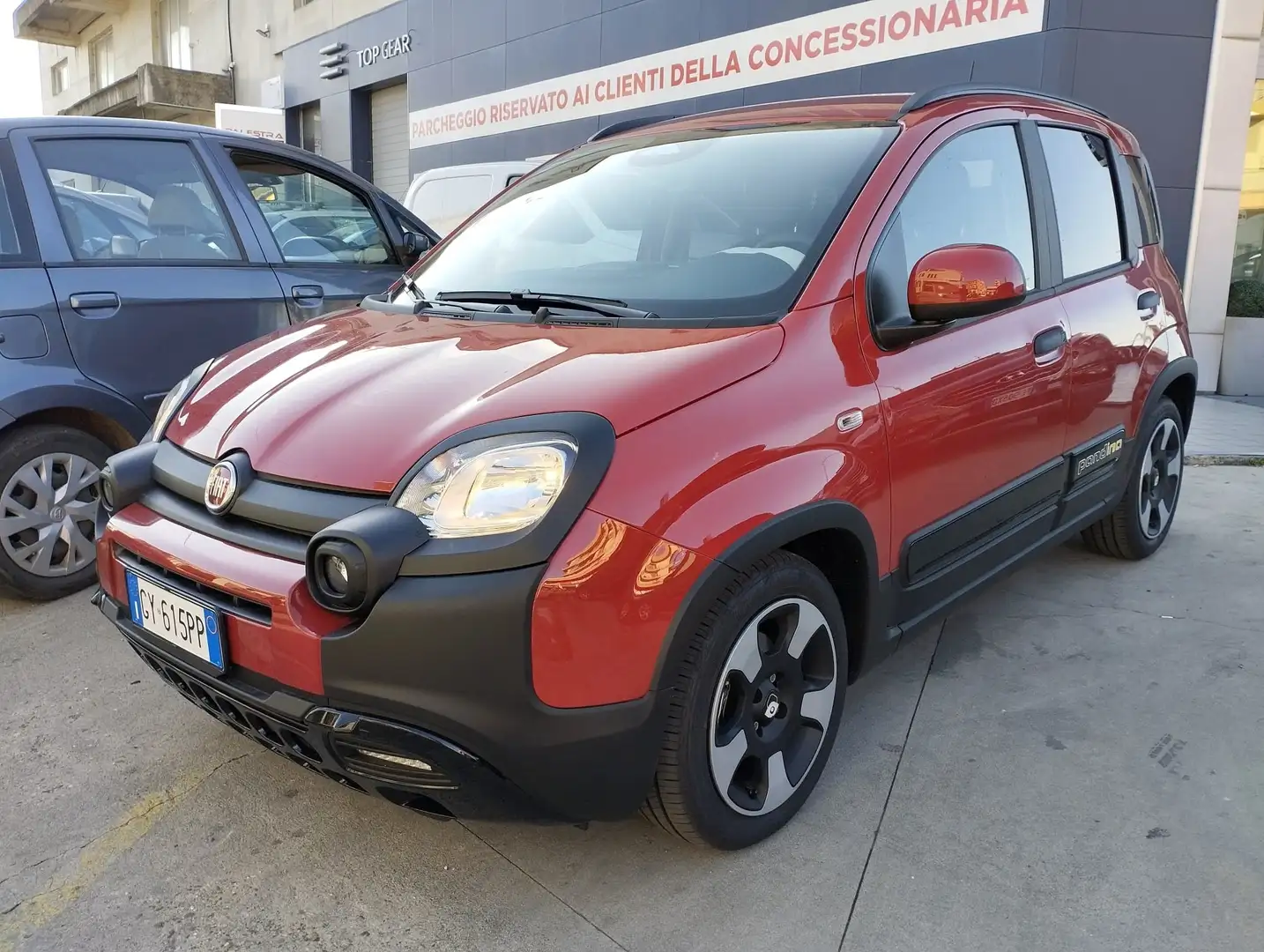 Fiat Panda Panda 1.0 firefly hybrid s Rosso - 1