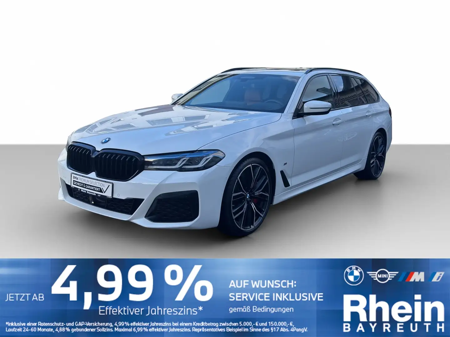 BMW 530 d xDrive Touring M Sportpaket TOP AUSSTATTUNG TOP Weiß - 1