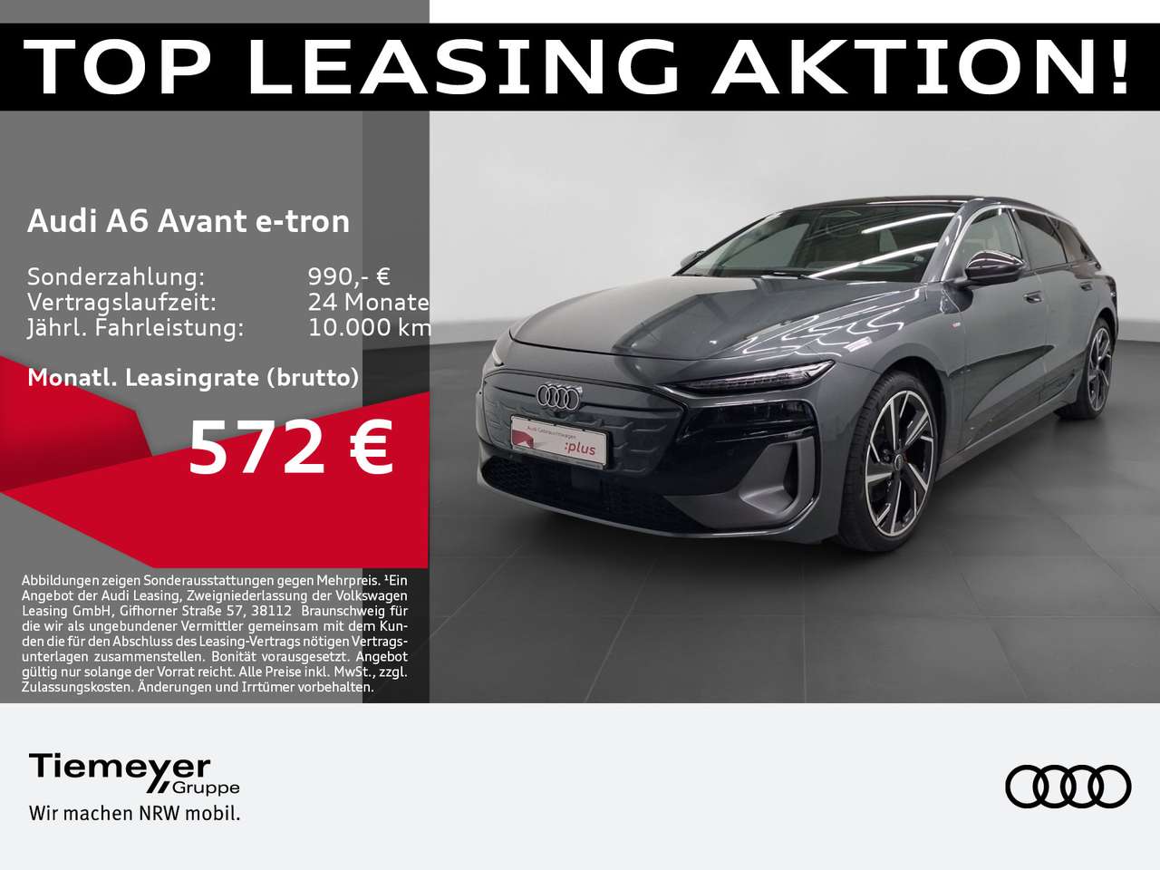 Audi A6 e-tron — Audi A6 e-tron S LINE PANO LM21 LEDER B&O